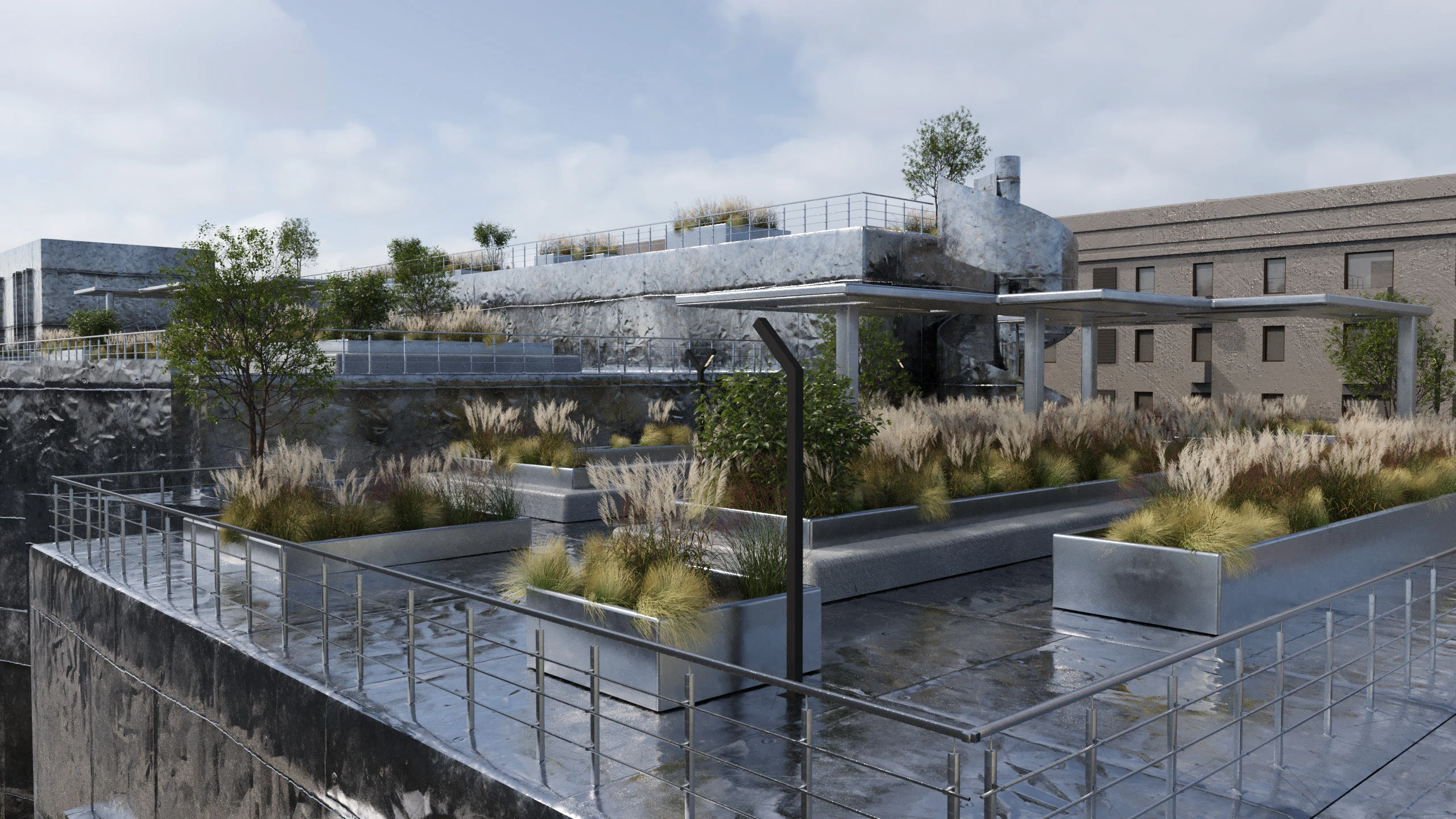 Сквер «Красное знамя» — Изображение №11 — 3D, Архитектура на Dprofile