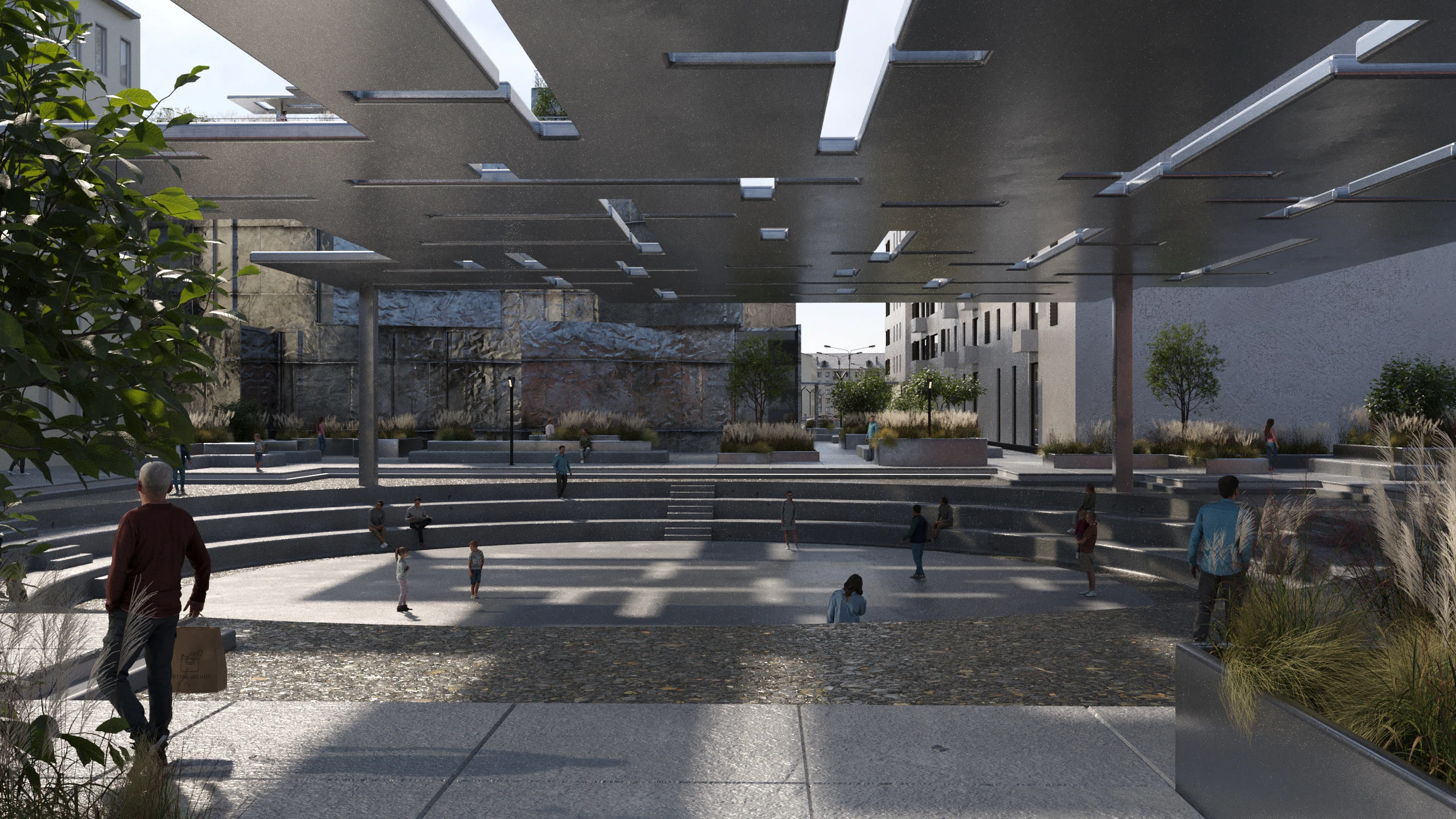 Сквер «Красное знамя» — Изображение №8 — 3D, Архитектура на Dprofile