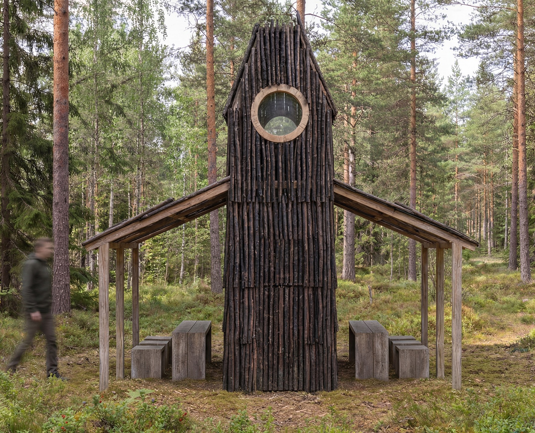 Халабуда — 3D, Архитектура на Dprofile