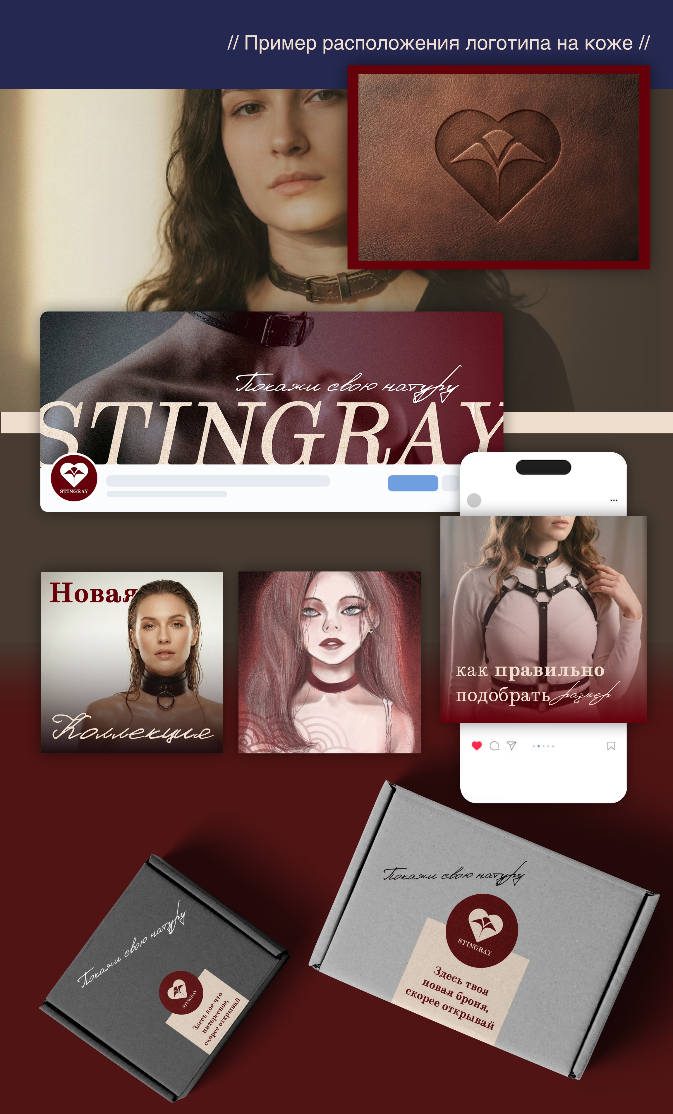 стингрэй | логотип, айдентика — Изображение №2 — Брендинг на Dprofile