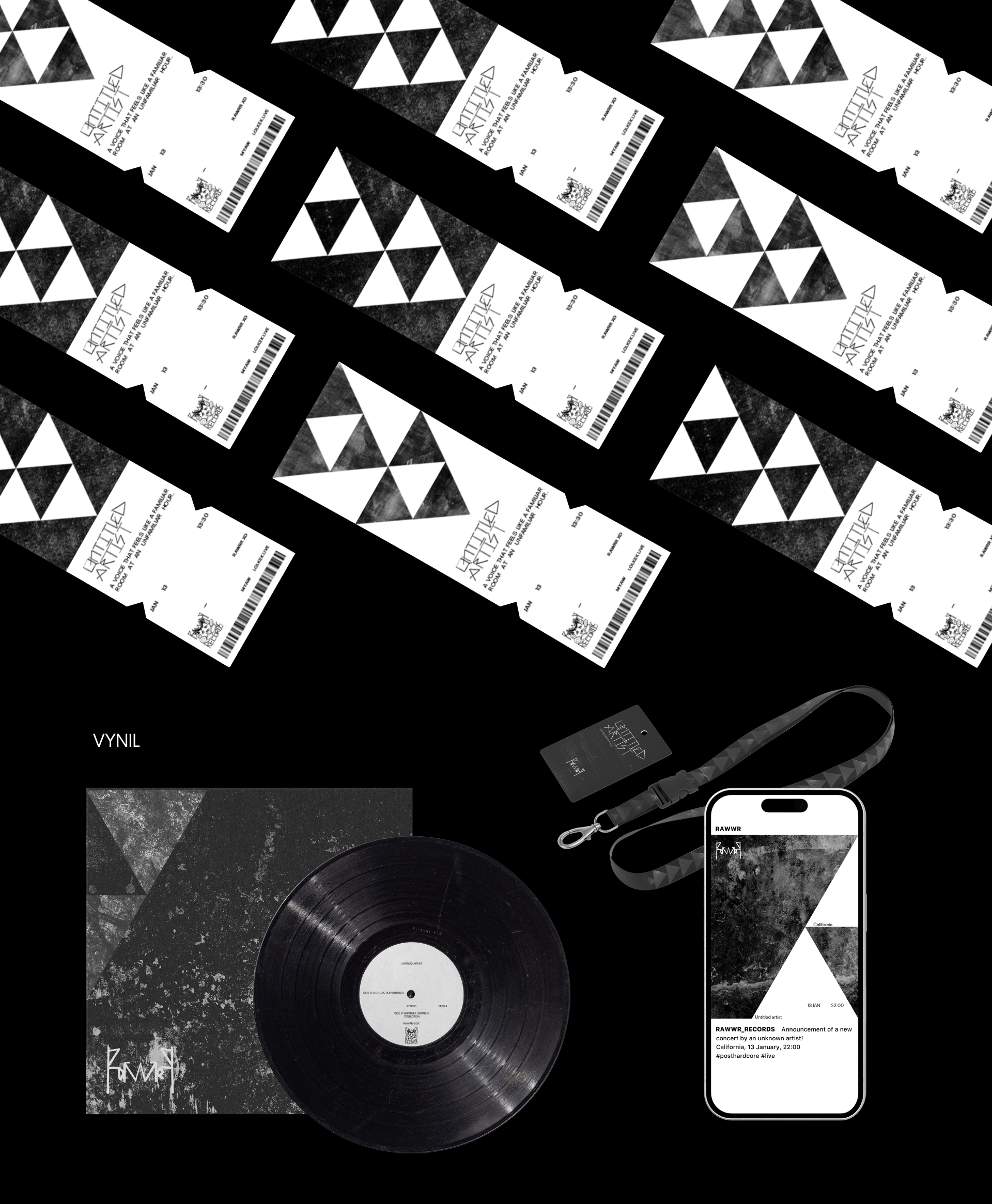 Rawrr records — Изображение №9 — Брендинг, Промдизайн на Dprofile