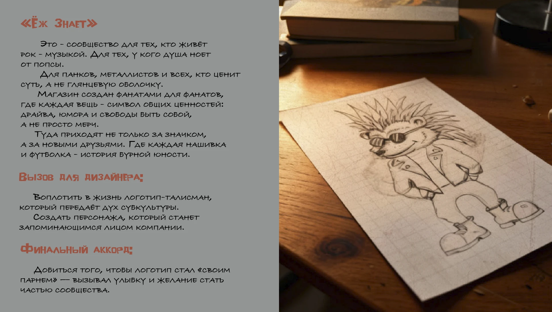 Разработка персонажа-логотипа для магазина «Ёж Знает» — Изображение №2 — Брендинг, Графика на Dprofile