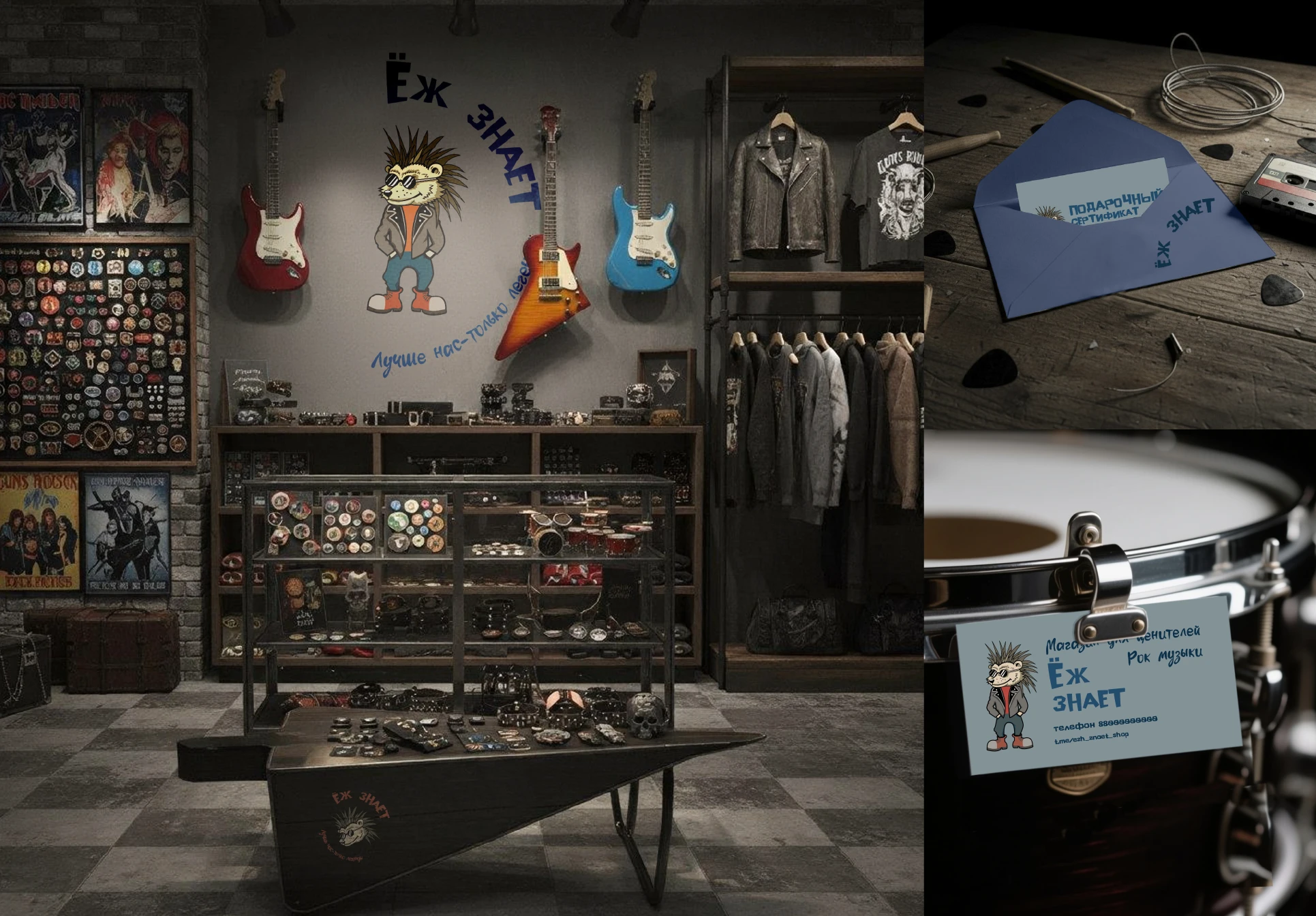 Разработка персонажа-логотипа для магазина «Ёж Знает» — Изображение №9 — Брендинг, Графика на Dprofile