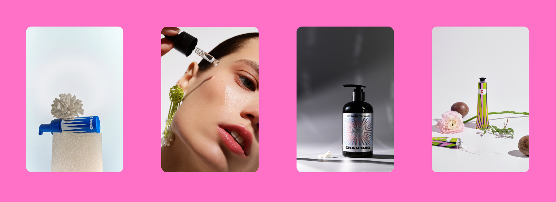 Элементы бренда Cha u Kao — Изображение №27 — Брендинг, Графика на Dprofile