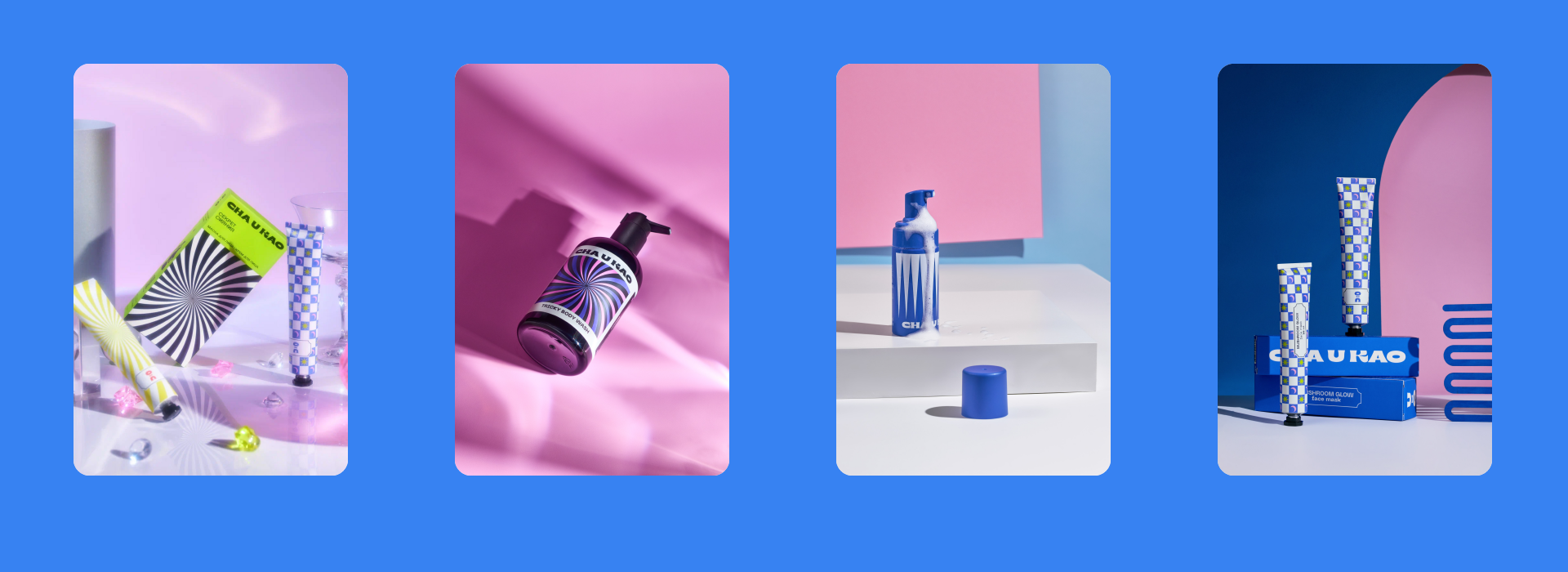 Элементы бренда Cha u Kao — Изображение №5 — Брендинг, Графика на Dprofile