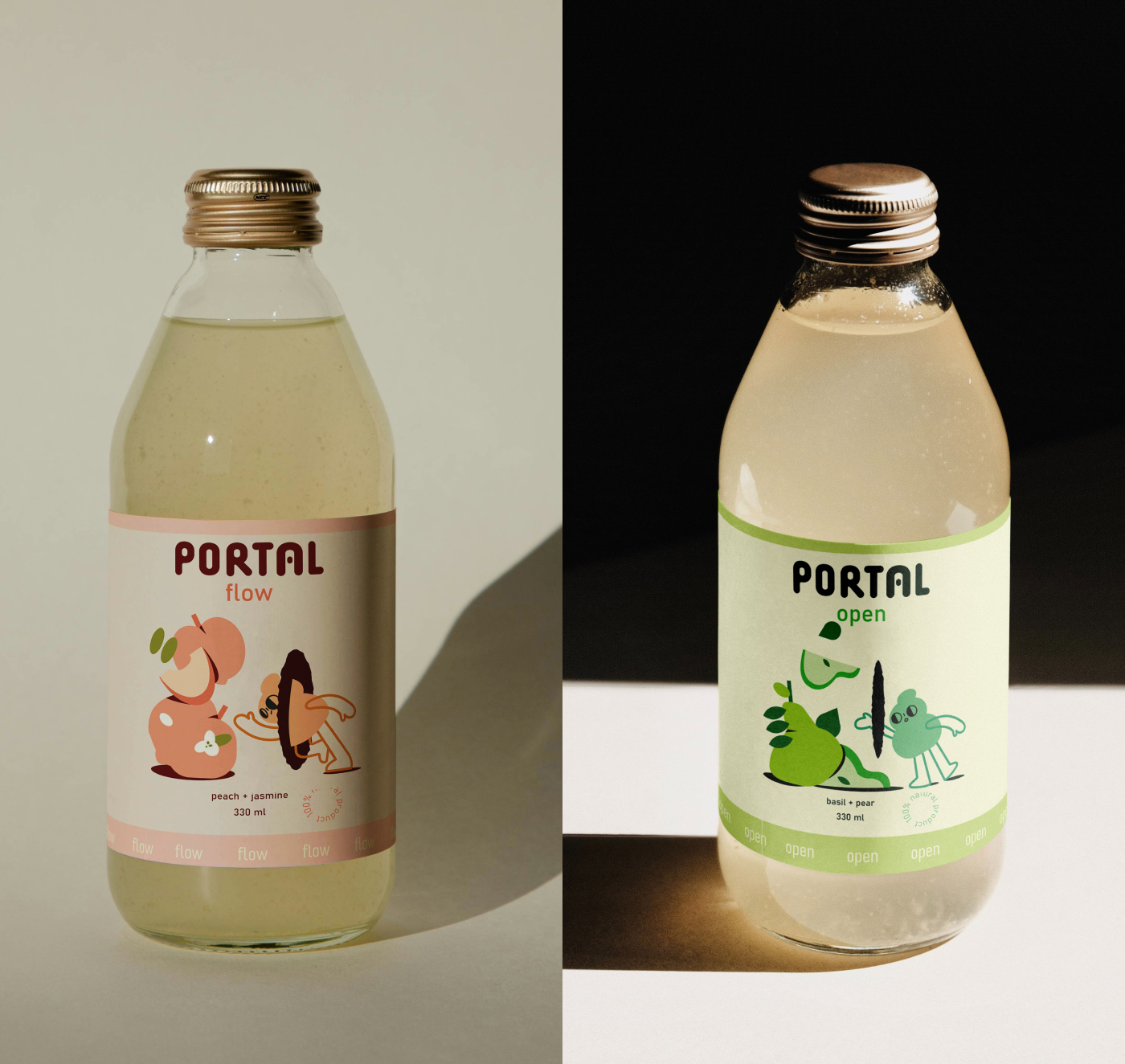 PORTAL — бренд крафтовых лимонадов — Изображение №15 — Брендинг на Dprofile