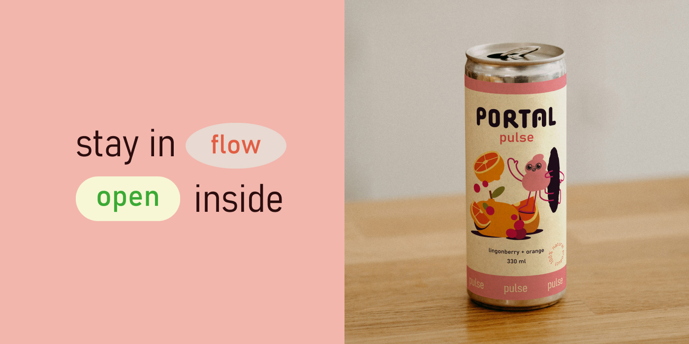 PORTAL — бренд крафтовых лимонадов — Изображение №3 — Брендинг на Dprofile