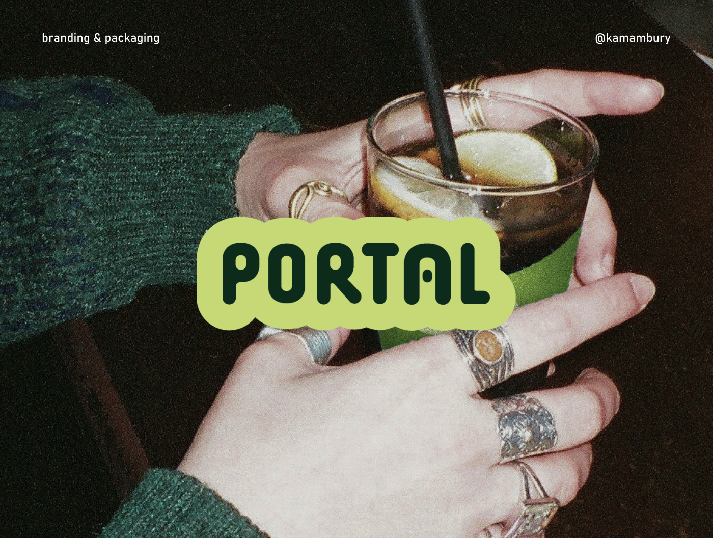 PORTAL — бренд крафтовых лимонадов — Изображение №1 — Брендинг на Dprofile