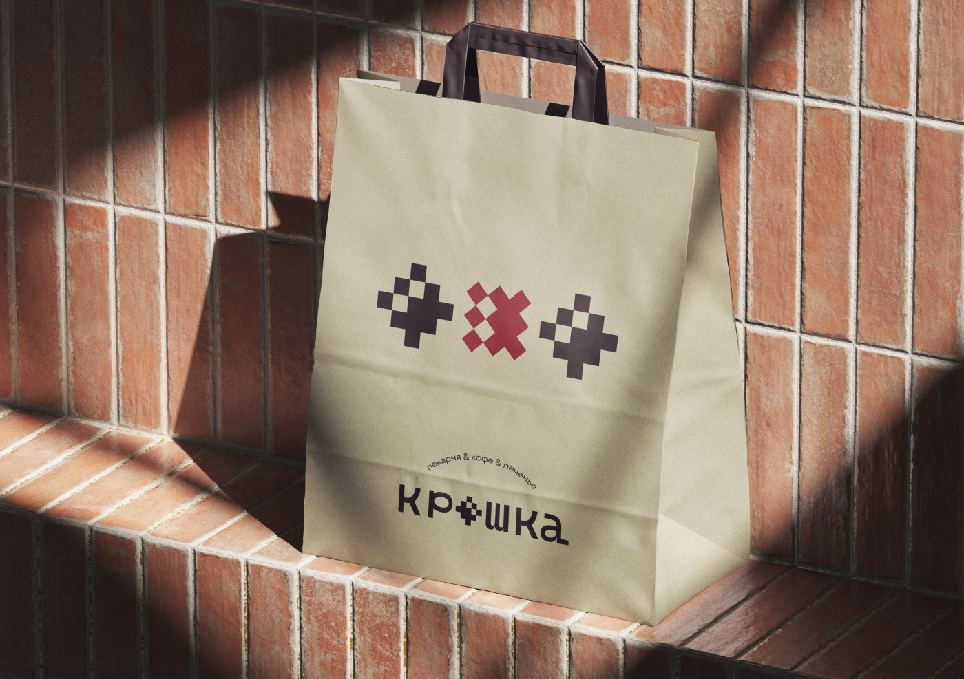 Крошка - айдентика кофейни и дизайн логотипа — Изображение №18 — Брендинг на Dprofile