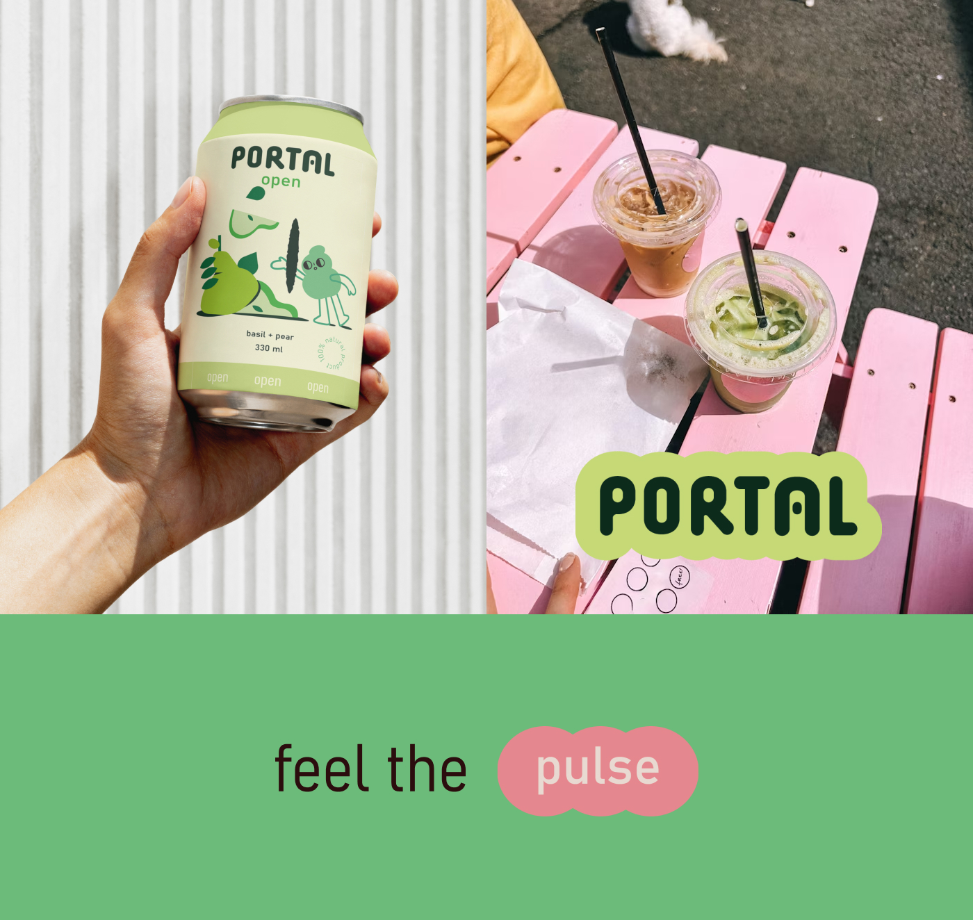 PORTAL — бренд крафтовых лимонадов — Изображение №12 — Брендинг на Dprofile