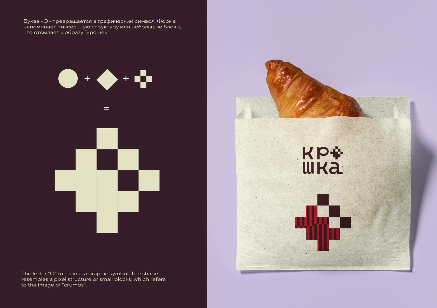 Крошка - айдентика кофейни и дизайн логотипа — Изображение №11 — Брендинг на Dprofile