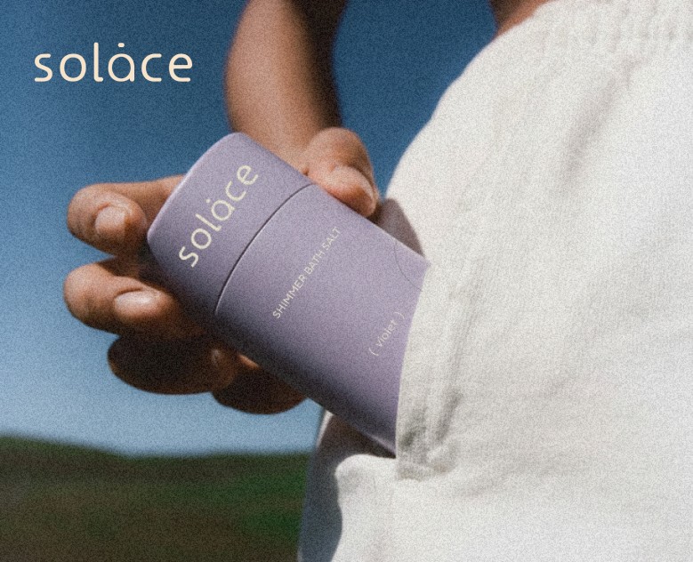 Solace — система упаковки для бренда телесных ритуалов — Брендинг на Dprofile