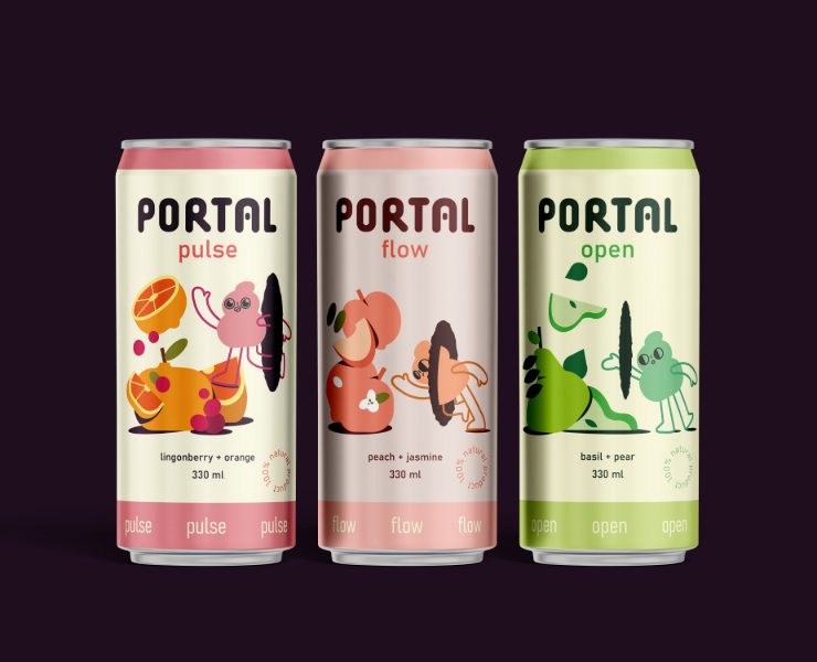 PORTAL — бренд крафтовых лимонадов на Dprofile