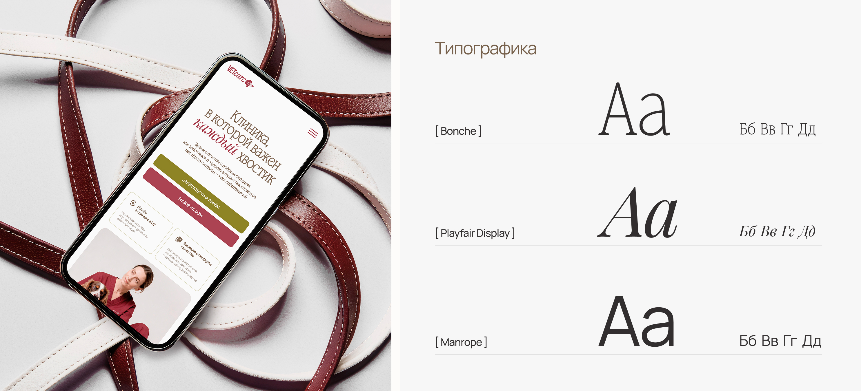 VetCare | Сайт для ветеринарной клиники — Изображение №3 — Интерфейсы на Dprofile