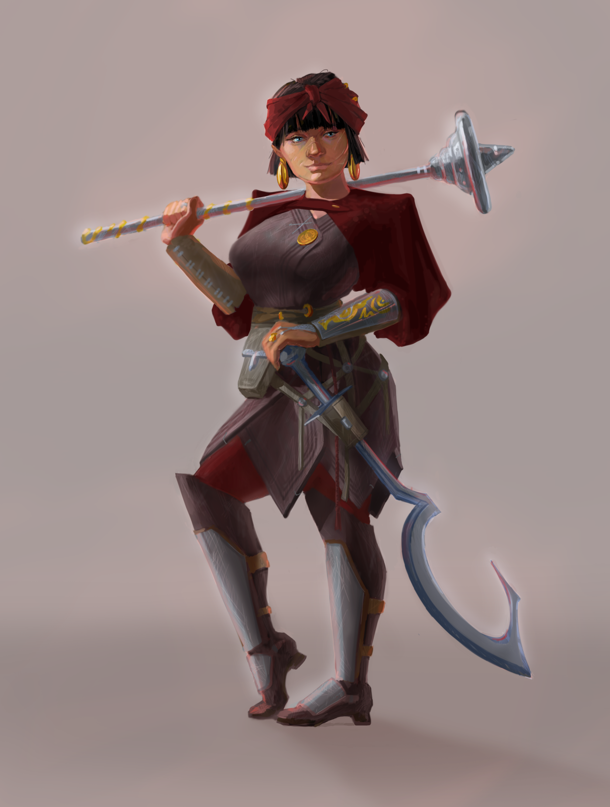 Концепт персонажа путешественницы — Изображение №3 — Иллюстрация на Dprofile