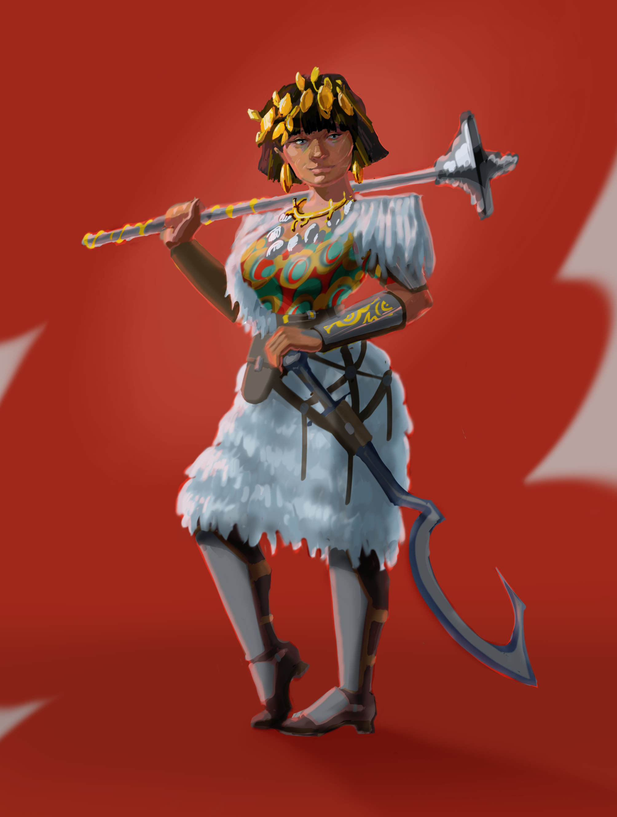 Концепт персонажа путешественницы — Изображение №2 — Иллюстрация на Dprofile