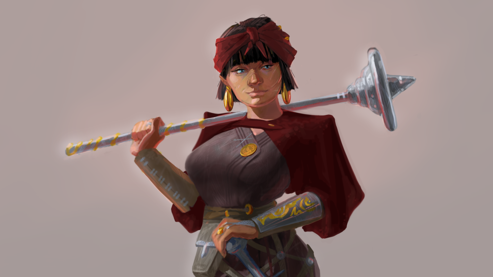 Концепт персонажа путешественницы — Изображение №1 — Иллюстрация на Dprofile