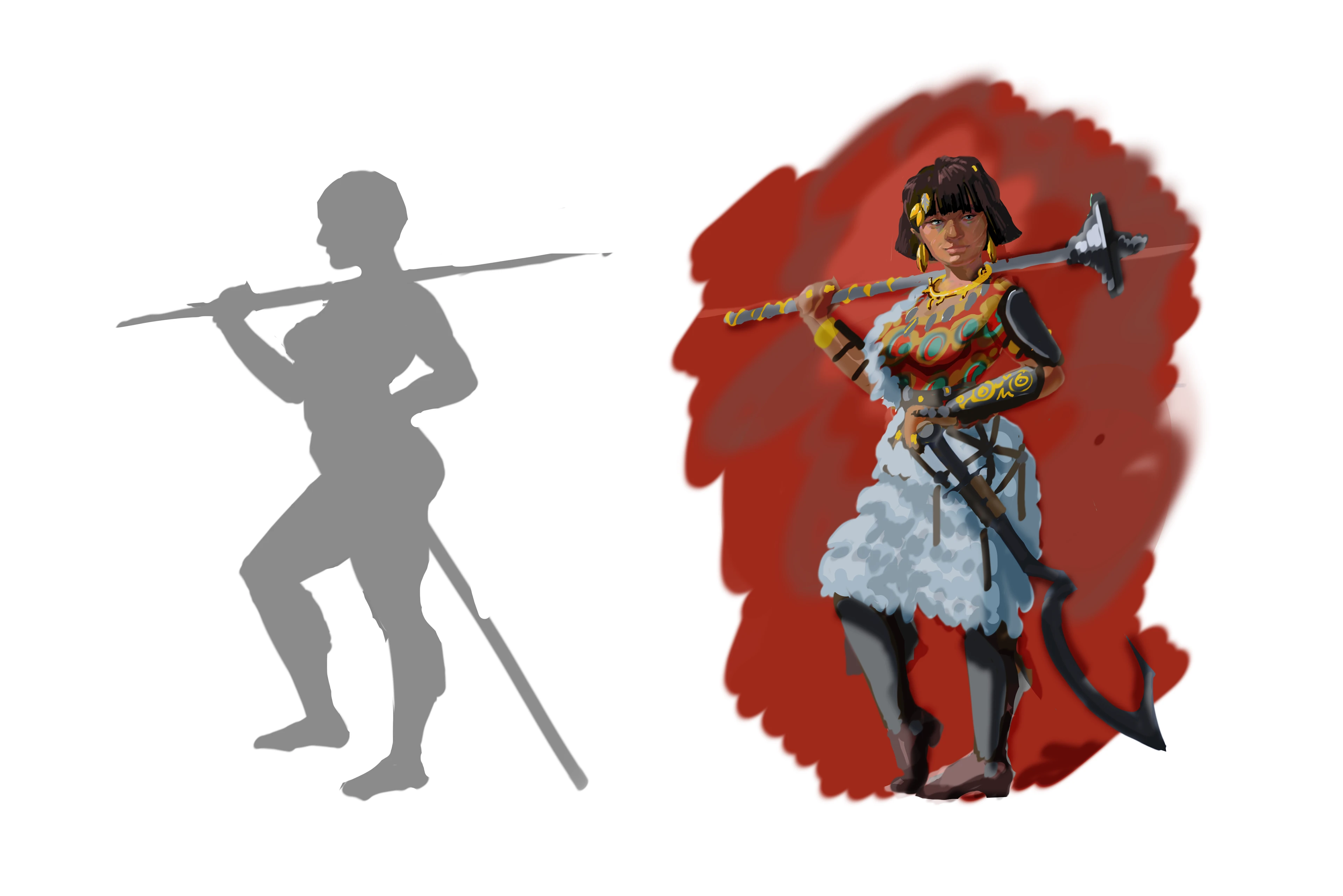 Концепт персонажа путешественницы — Изображение №7 — Иллюстрация на Dprofile