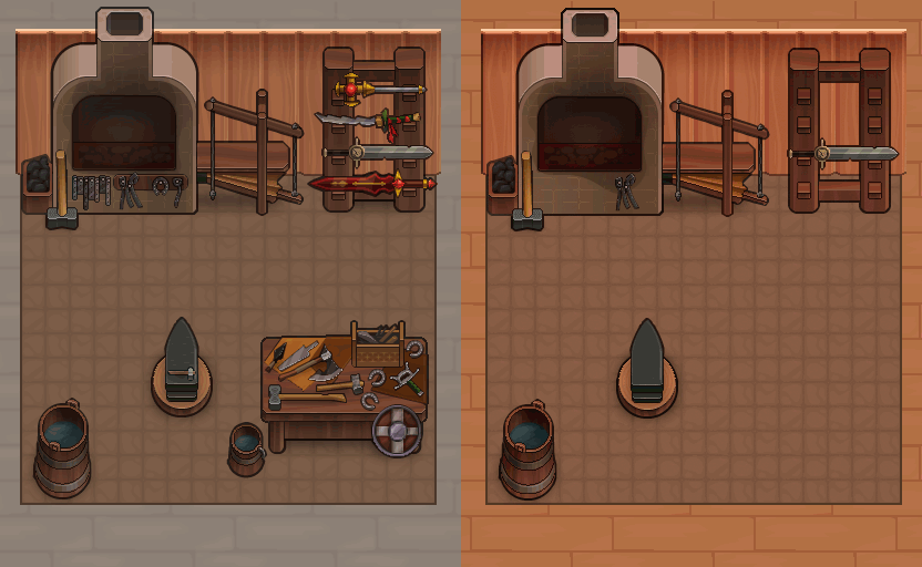 Игровая графика для фентези игры. — Изображение №8 — Иллюстрация на Dprofile