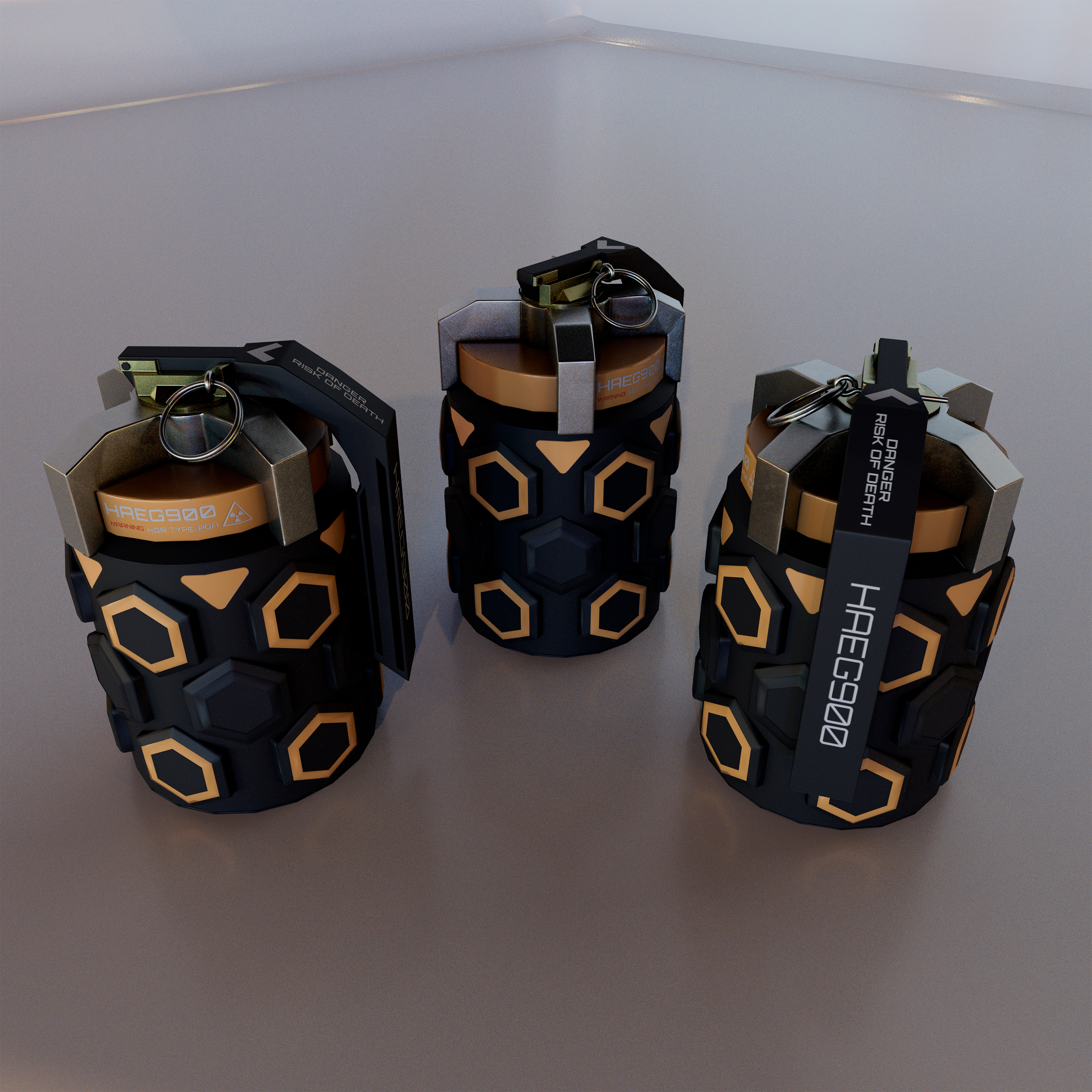 GRENADES — Изображение №3 — 3D на Dprofile