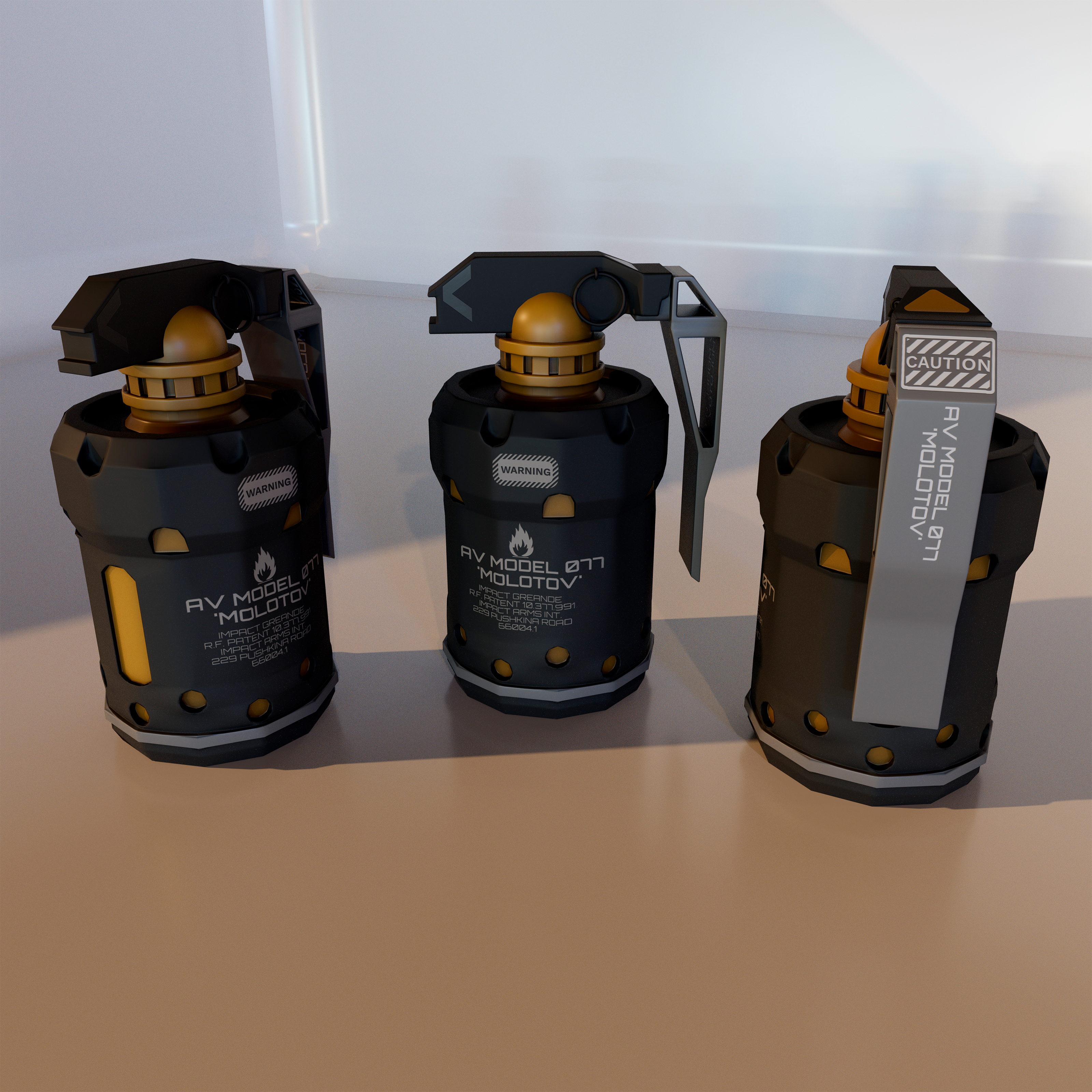 GRENADES — Изображение №4 — 3D на Dprofile