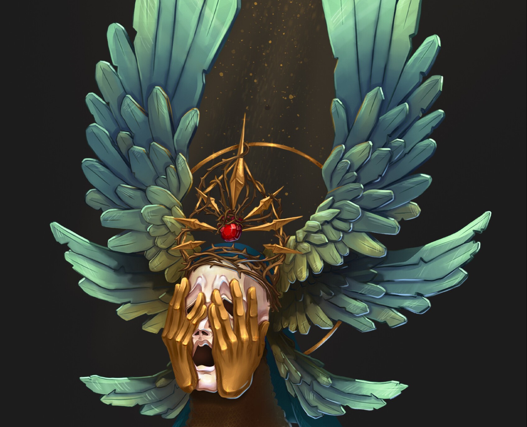 Концепт шлема воскрешения — Иллюстрация на Dprofile