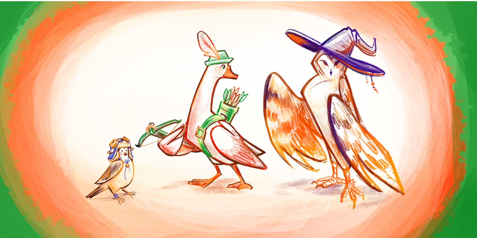 Концепт-арт героев для детской книги — Изображение №10 — Иллюстрация на Dprofile