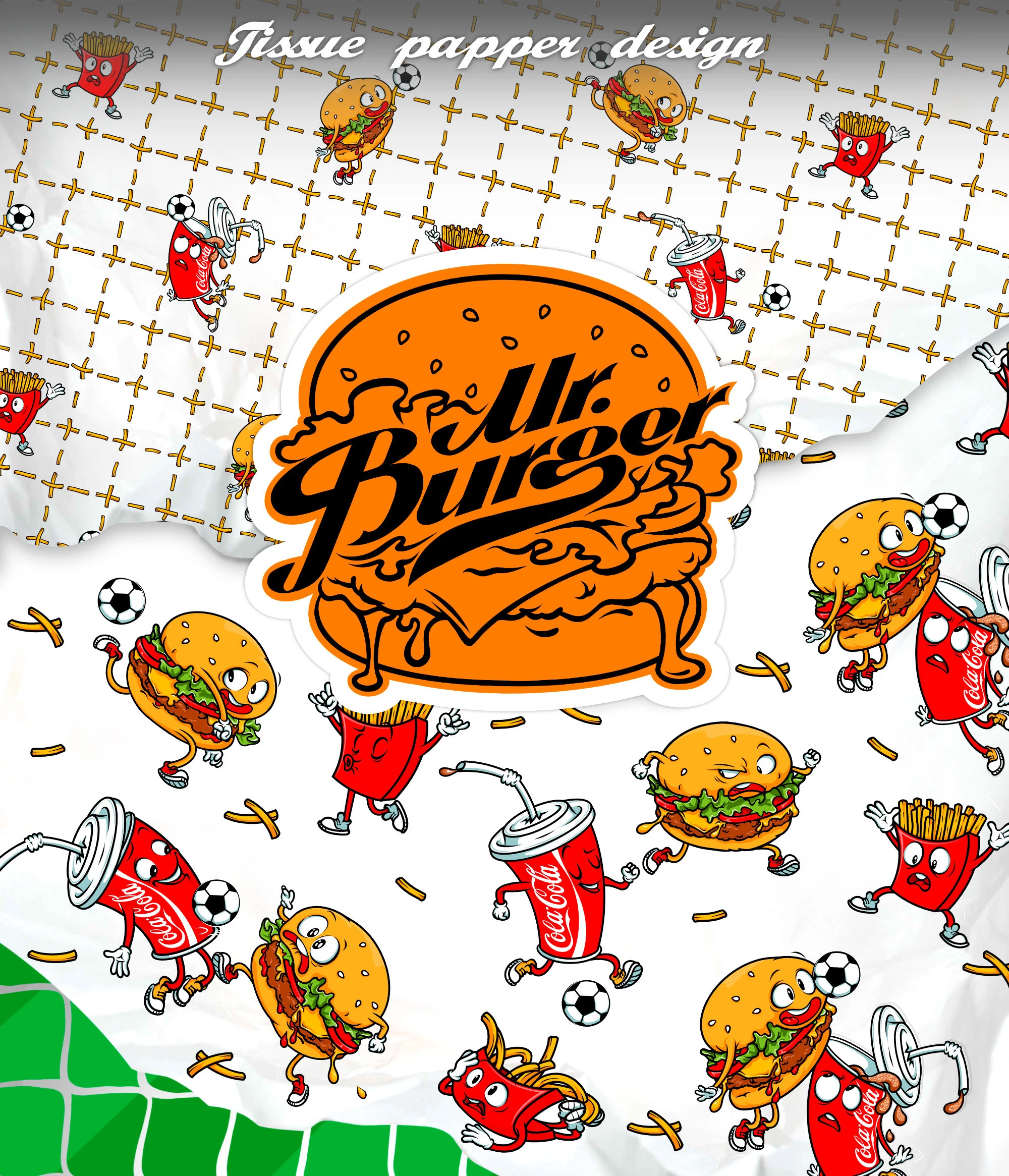 Character Design: Mr.Burger-Fast Food Industry Mascot — Изображение №7 — Брендинг, Иллюстрация на Dprofile