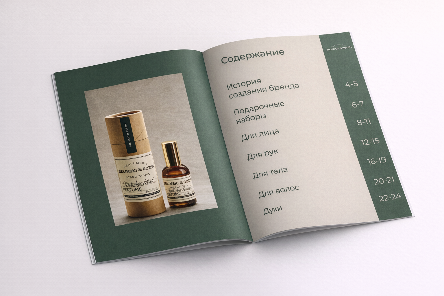 Шаблон буклета Zielinski & Rozen — Изображение №3 — Интерфейсы, Брендинг на Dprofile
