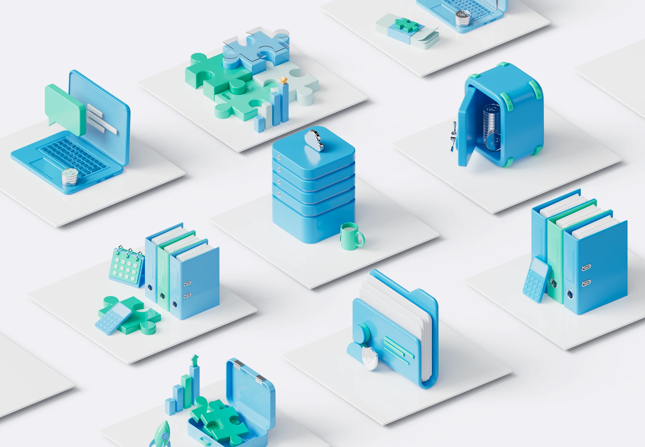 3D визуализация для цифровых продуктов — Изображение №10 — Иллюстрация, 3D на Dprofile