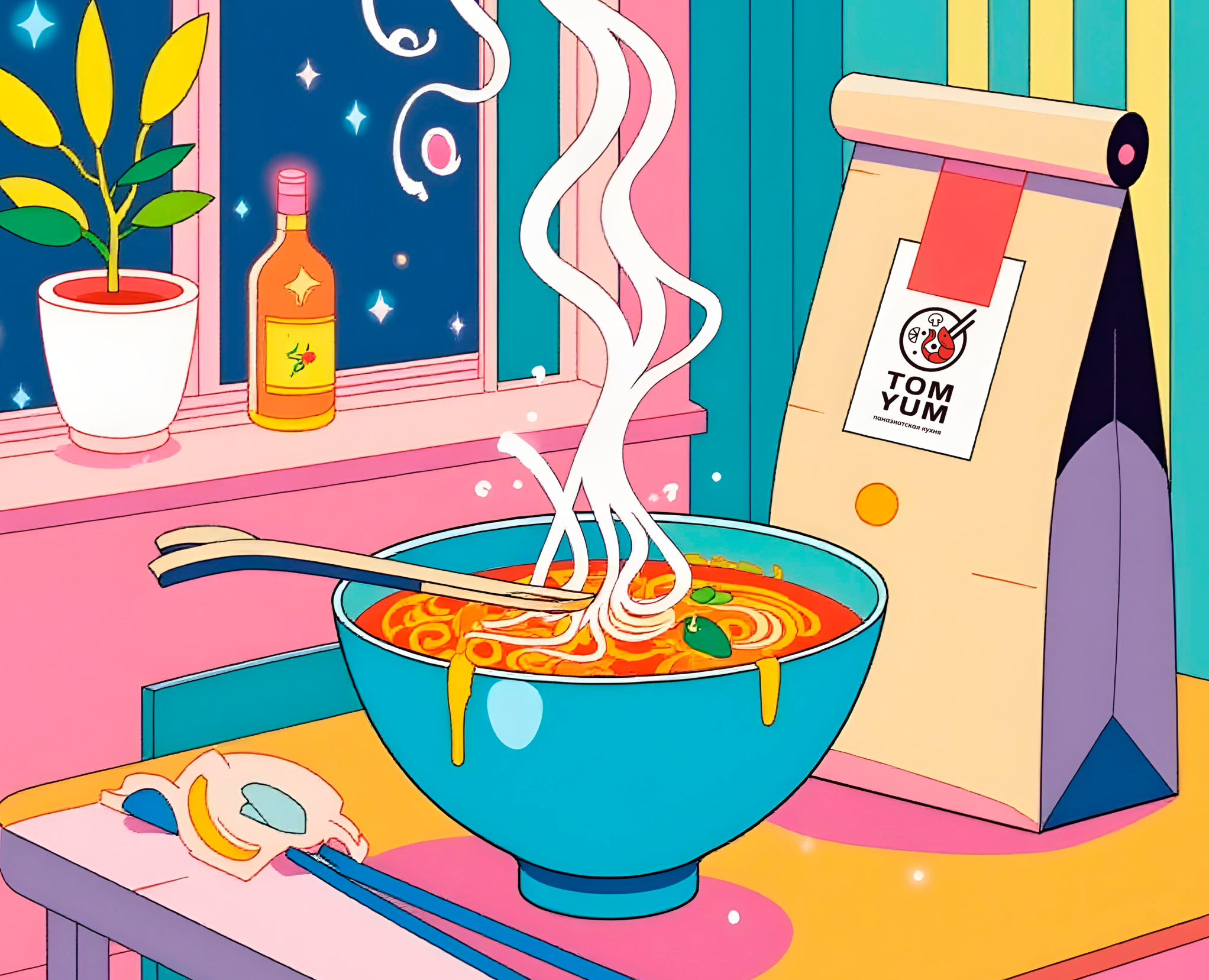 TOM YUM / digital + print коммуникация на Dprofile