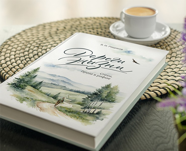 Книга стихов Владимира Ивановича Рещикова — Иллюстрация, Графика на Dprofile