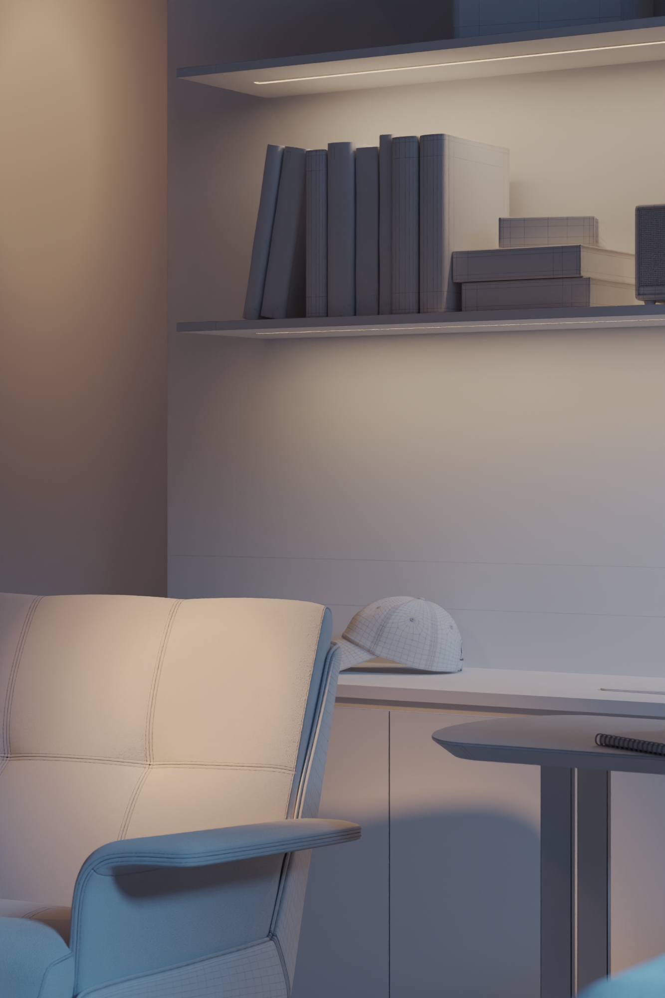 visualization of office space #MICHURINA — Изображение №6 — 3D на Dprofile