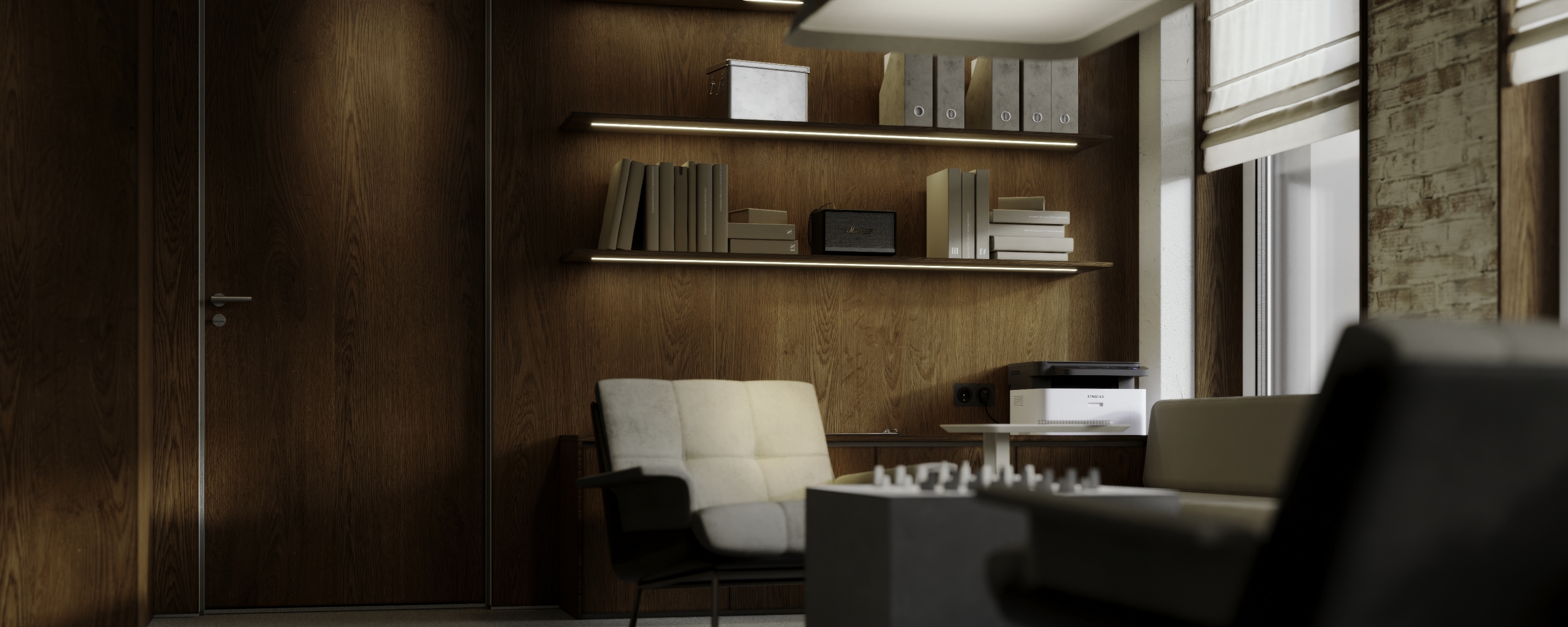 visualization of office space #MICHURINA — Изображение №4 — 3D на Dprofile