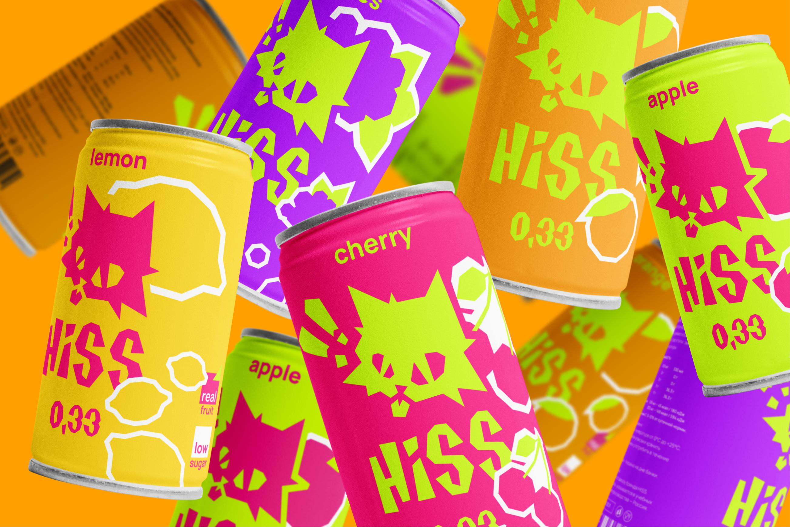 Hiss / Брендинг газированных напитков — Изображение №16 — Интерфейсы, Брендинг на Dprofile