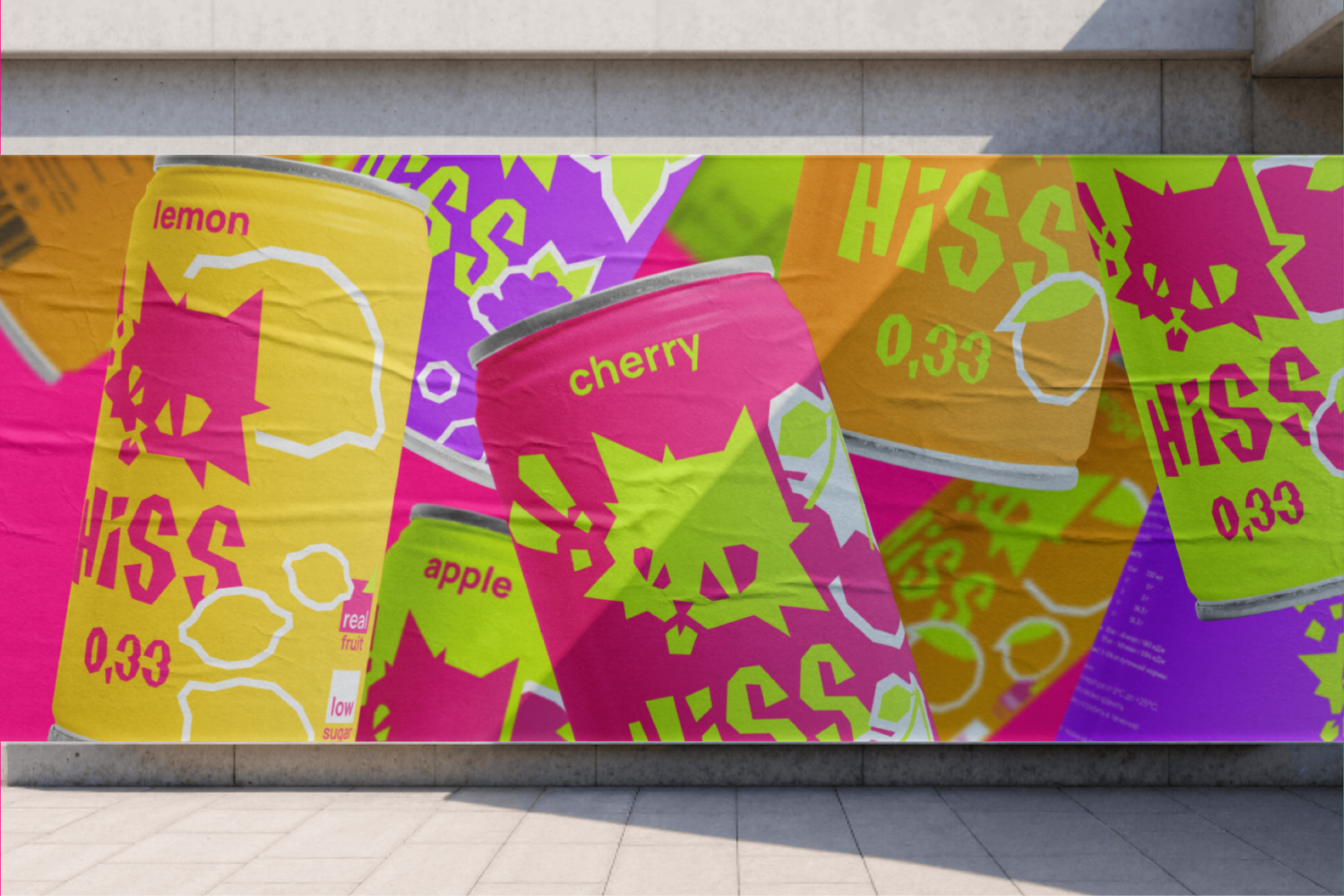 Hiss / Брендинг газированных напитков — Изображение №19 — Интерфейсы, Брендинг на Dprofile