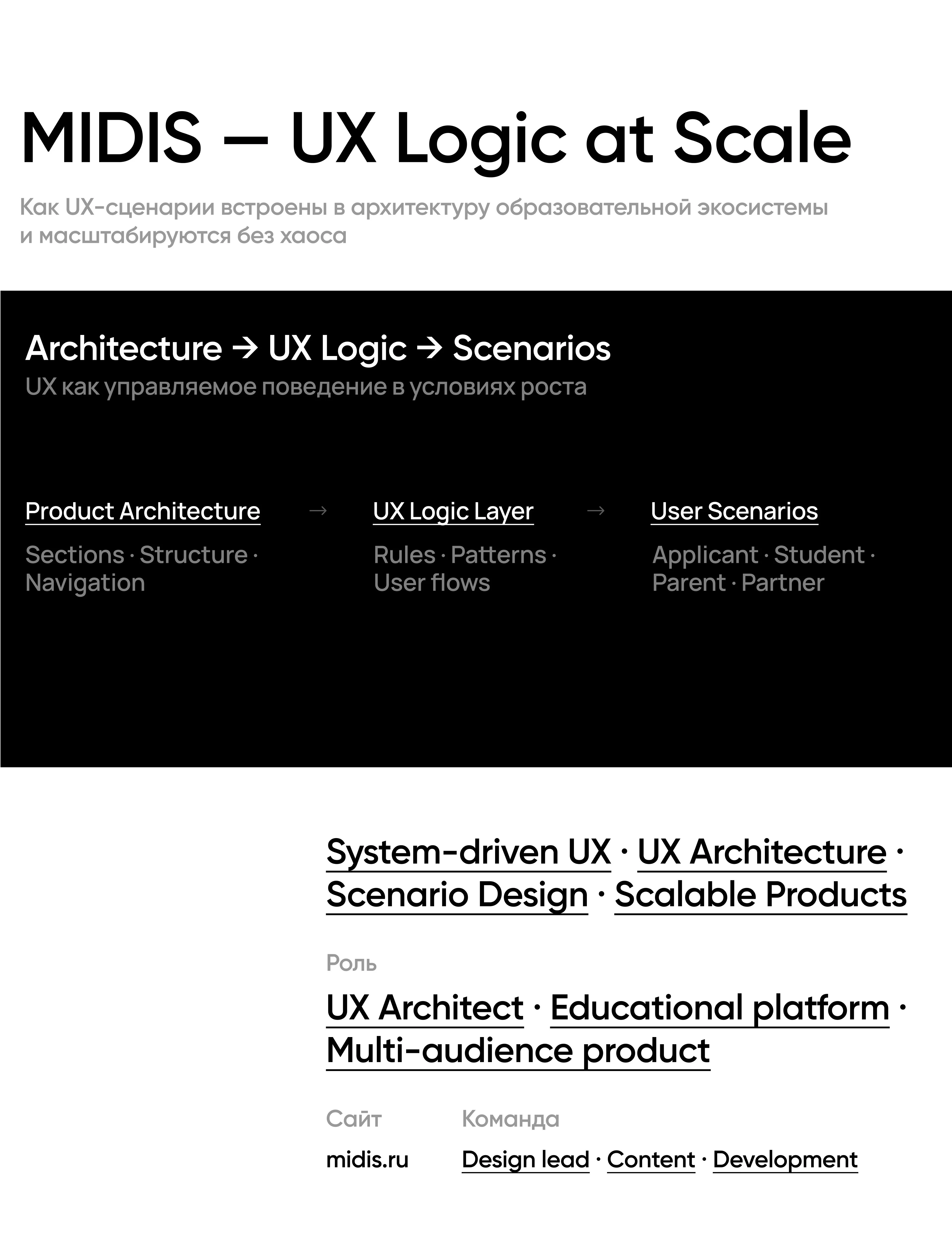 MIDIS — Website UX for Educational Ecosystem — Изображение №1 — Интерфейсы на Dprofile