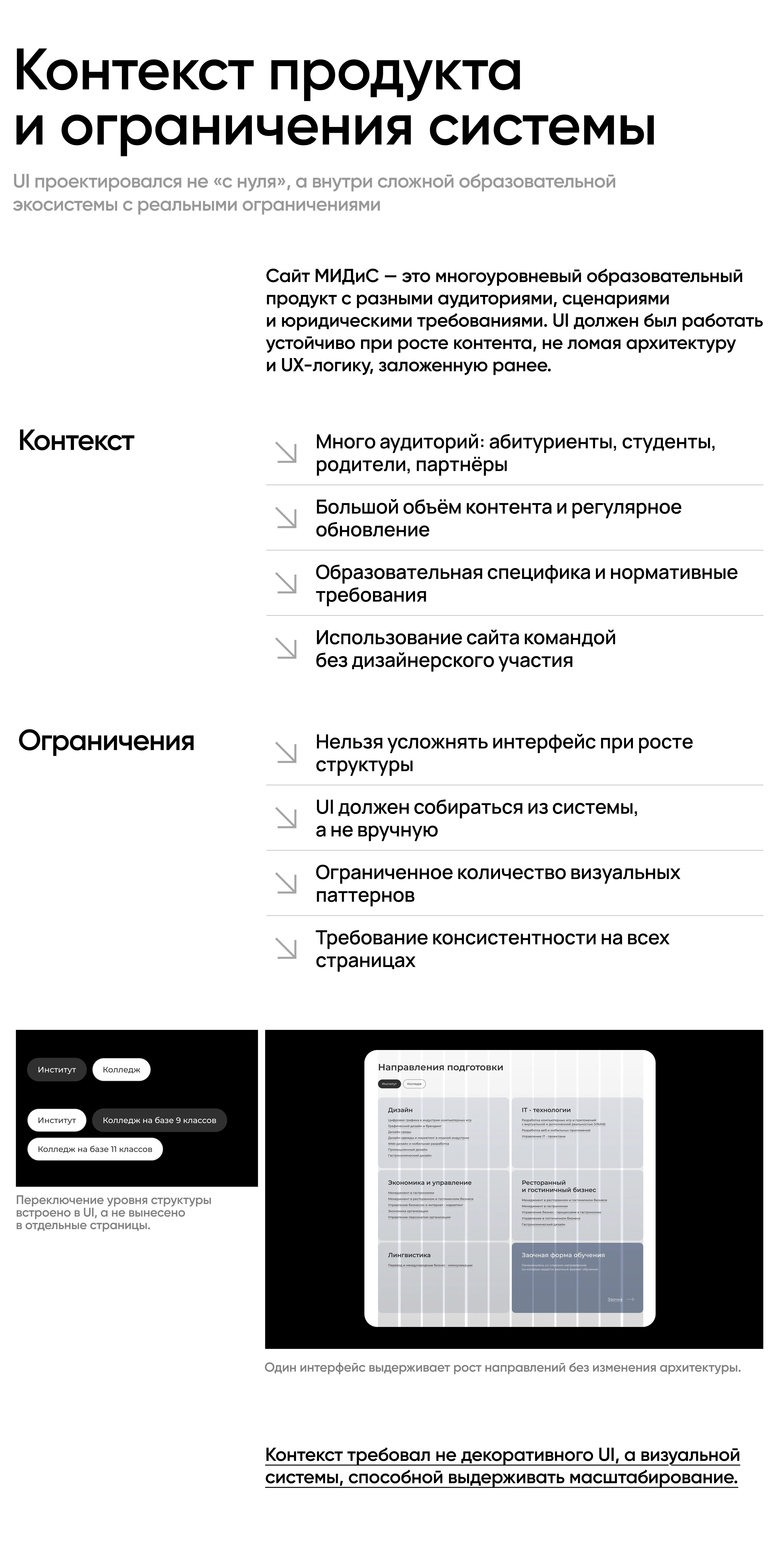 MIDIS — Scalable Website Management System — Изображение №2 — Интерфейсы на Dprofile