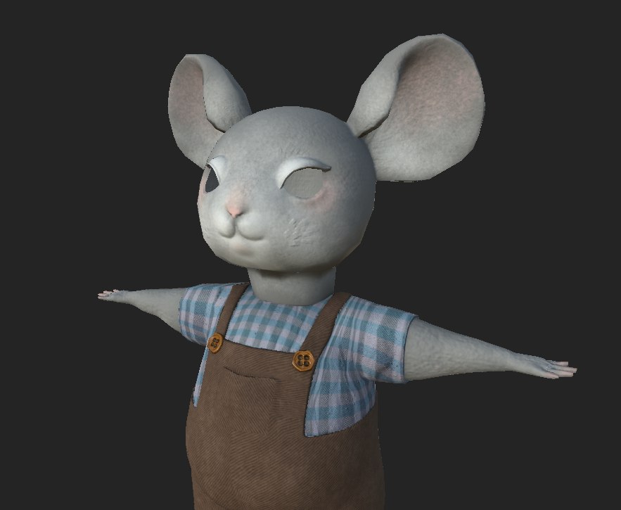 Мышонок — Изображение №9 — Иллюстрация, 3D на Dprofile