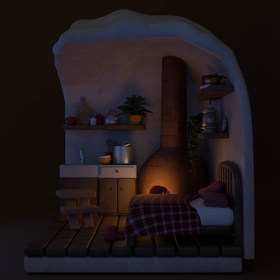 isometric house — Изображение №3 — Иллюстрация, 3D на Dprofile