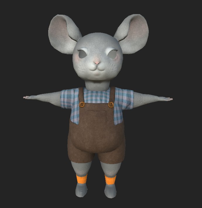 Мышонок — Изображение №11 — Иллюстрация, 3D на Dprofile