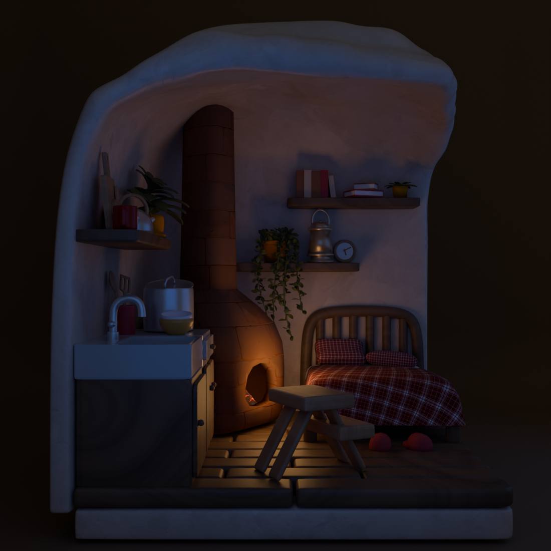 isometric house — Изображение №2 — Иллюстрация, 3D на Dprofile