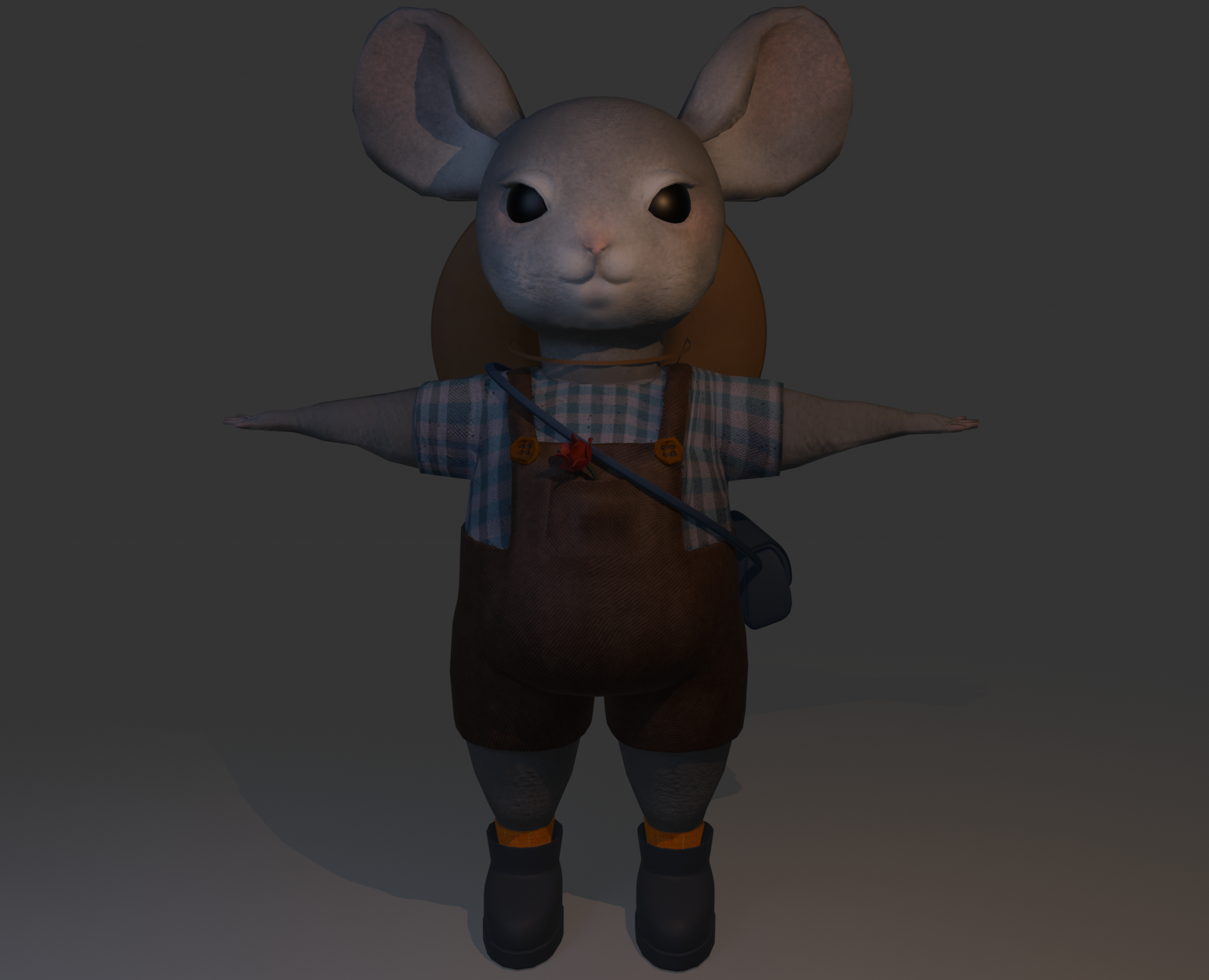 Мышонок — Иллюстрация, 3D на Dprofile