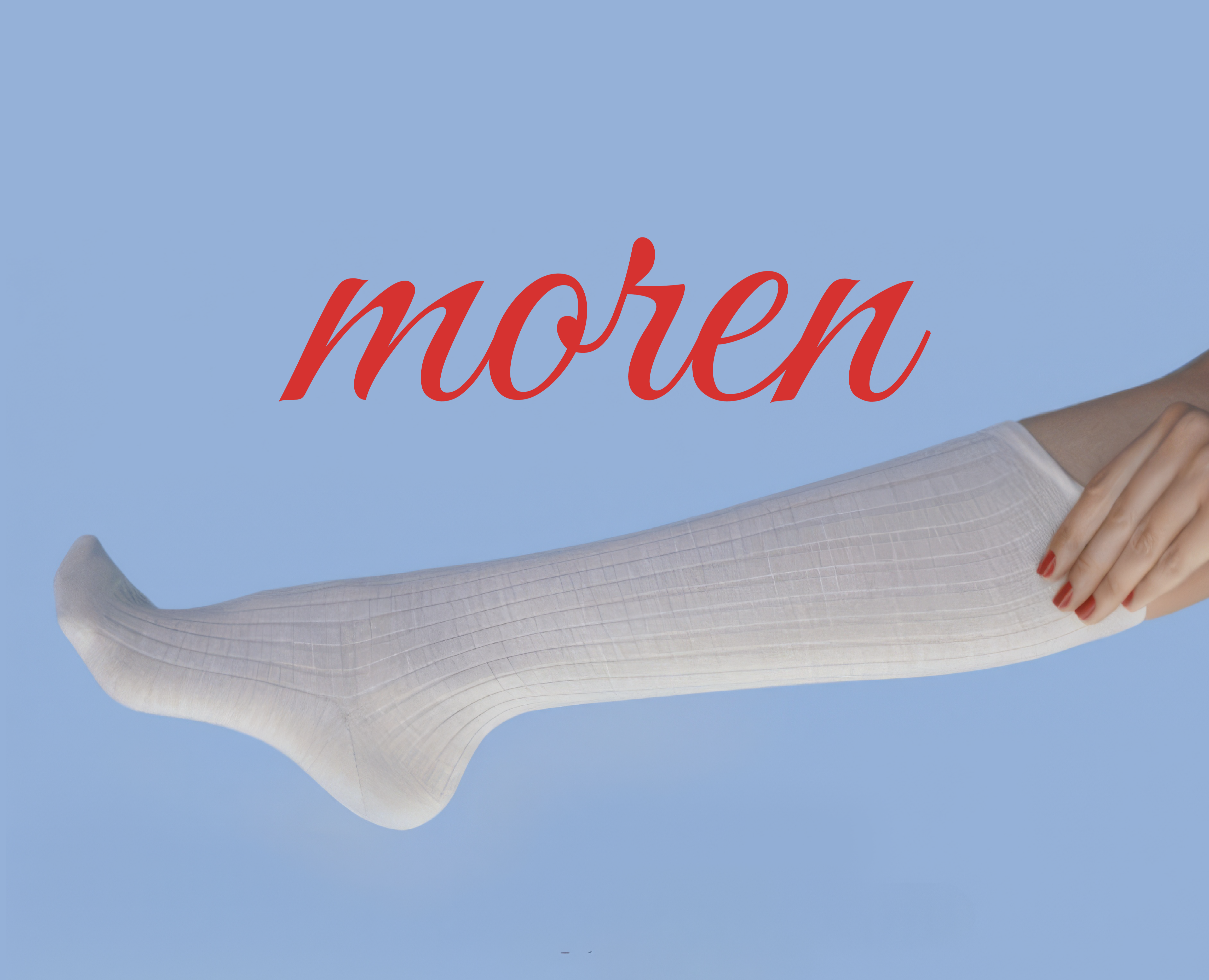 MOREN - фирменный стиль: колготки, носки — Брендинг на Dprofile