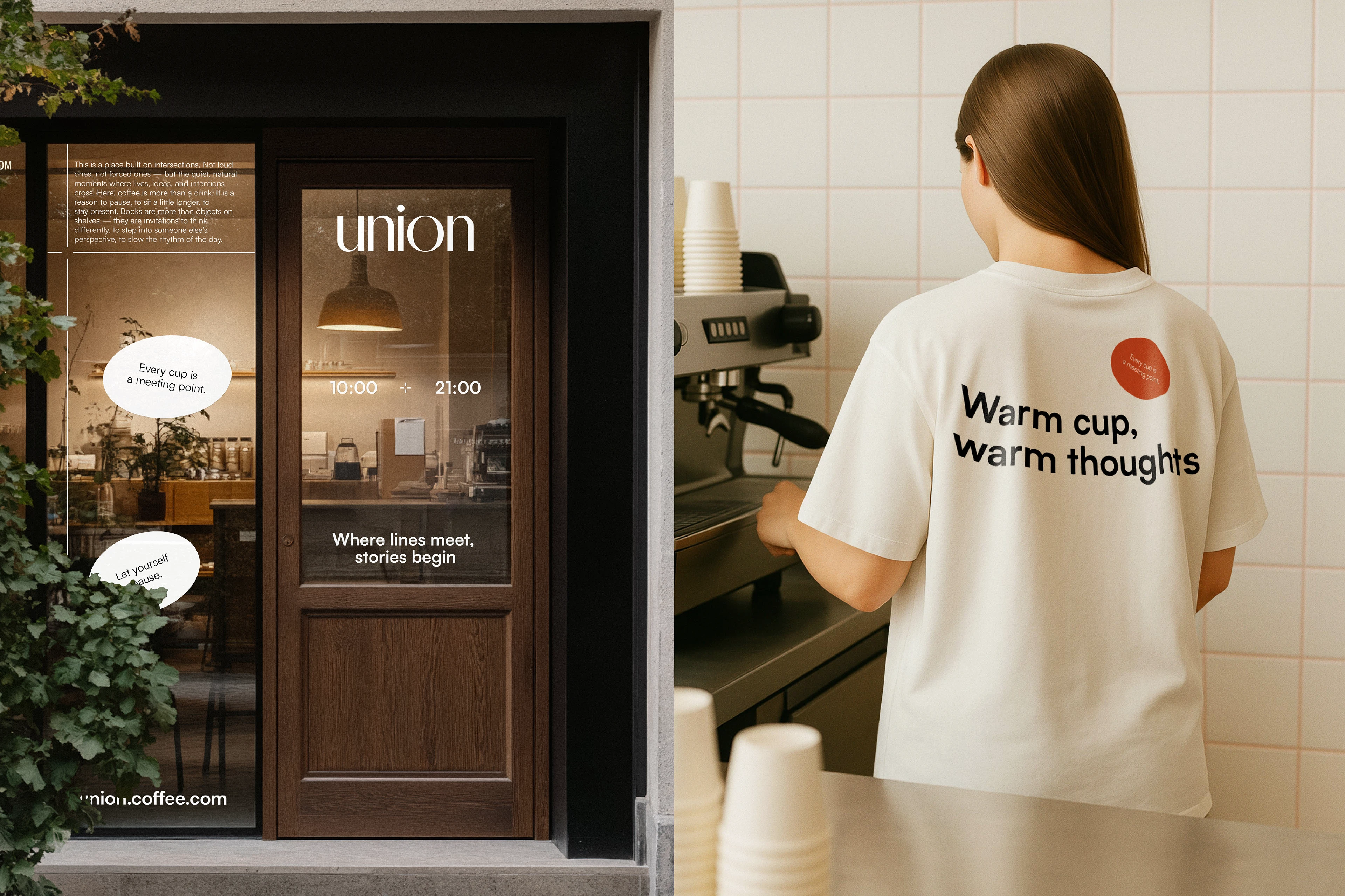 Union / COFFEE SHOP IDENTITY — Изображение №14 — Брендинг на Dprofile