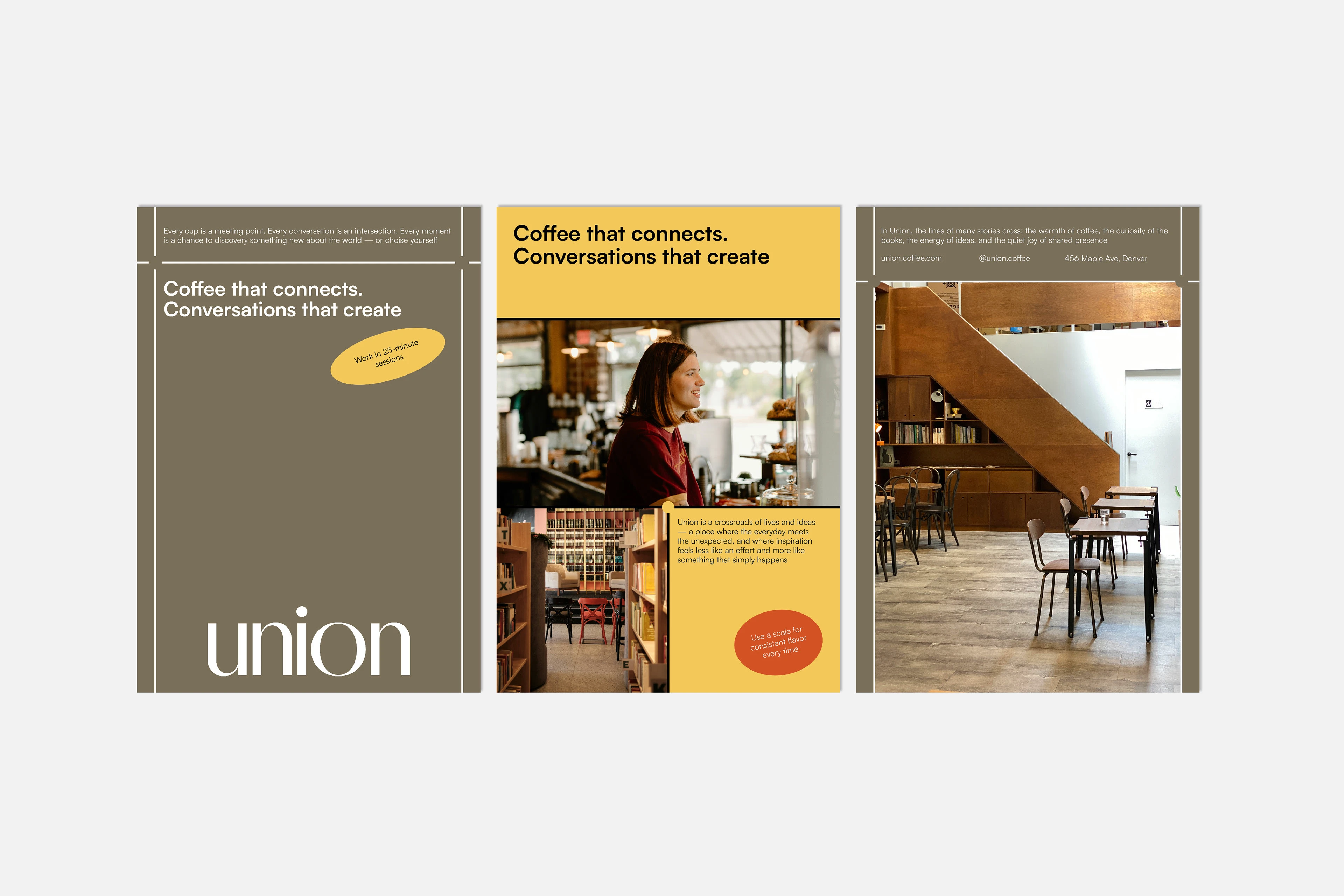 Union / COFFEE SHOP IDENTITY — Изображение №10 — Брендинг на Dprofile