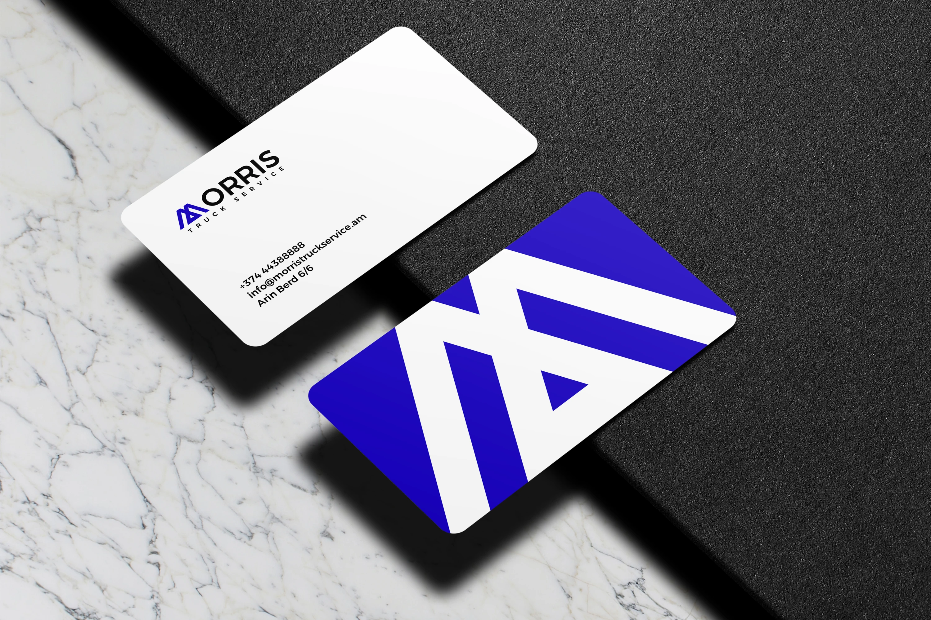 Morris Truck Service | Logo design Branding Identity — Изображение №9 — Брендинг на Dprofile