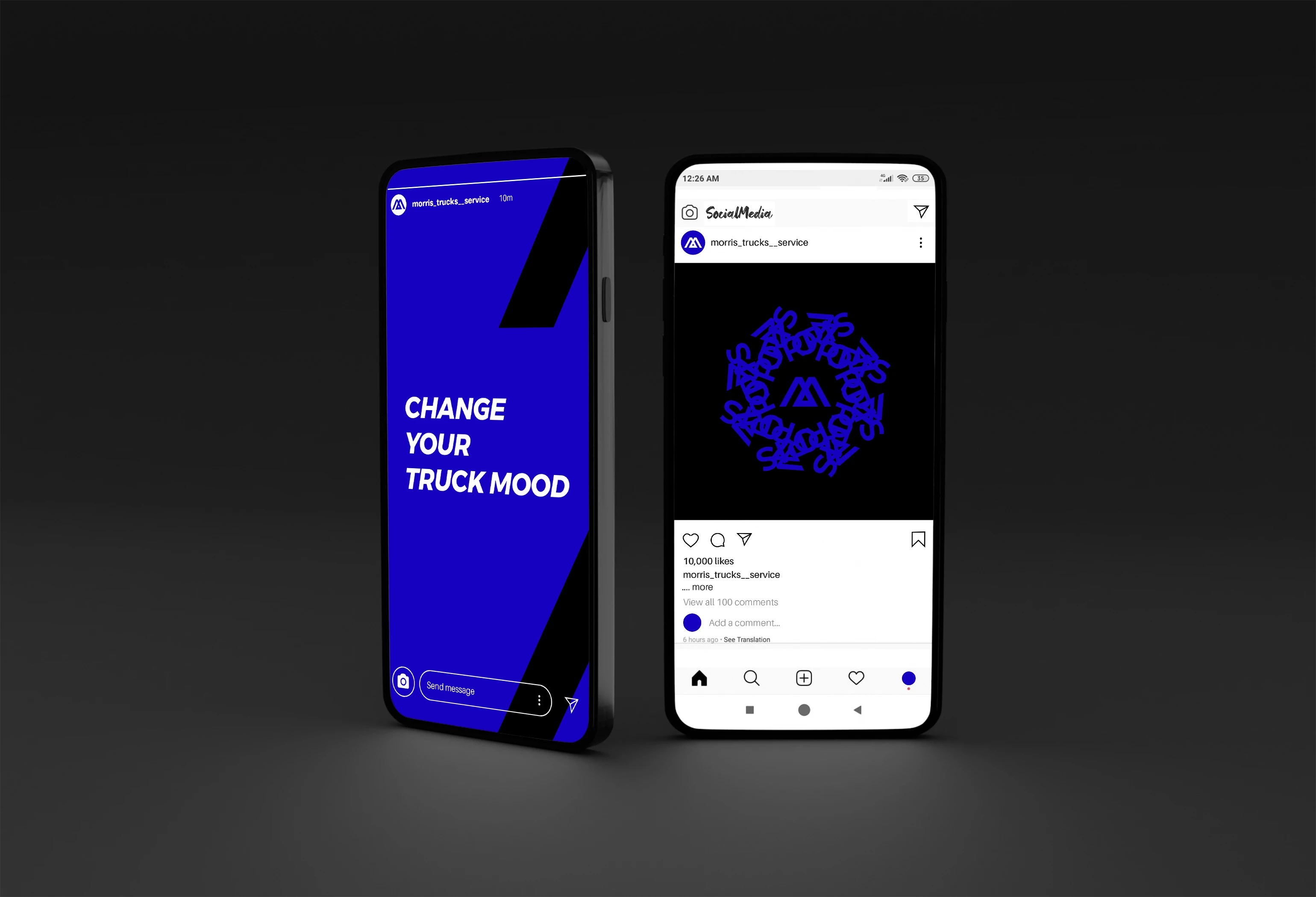 Morris Truck Service | Logo design Branding Identity — Изображение №16 — Брендинг на Dprofile