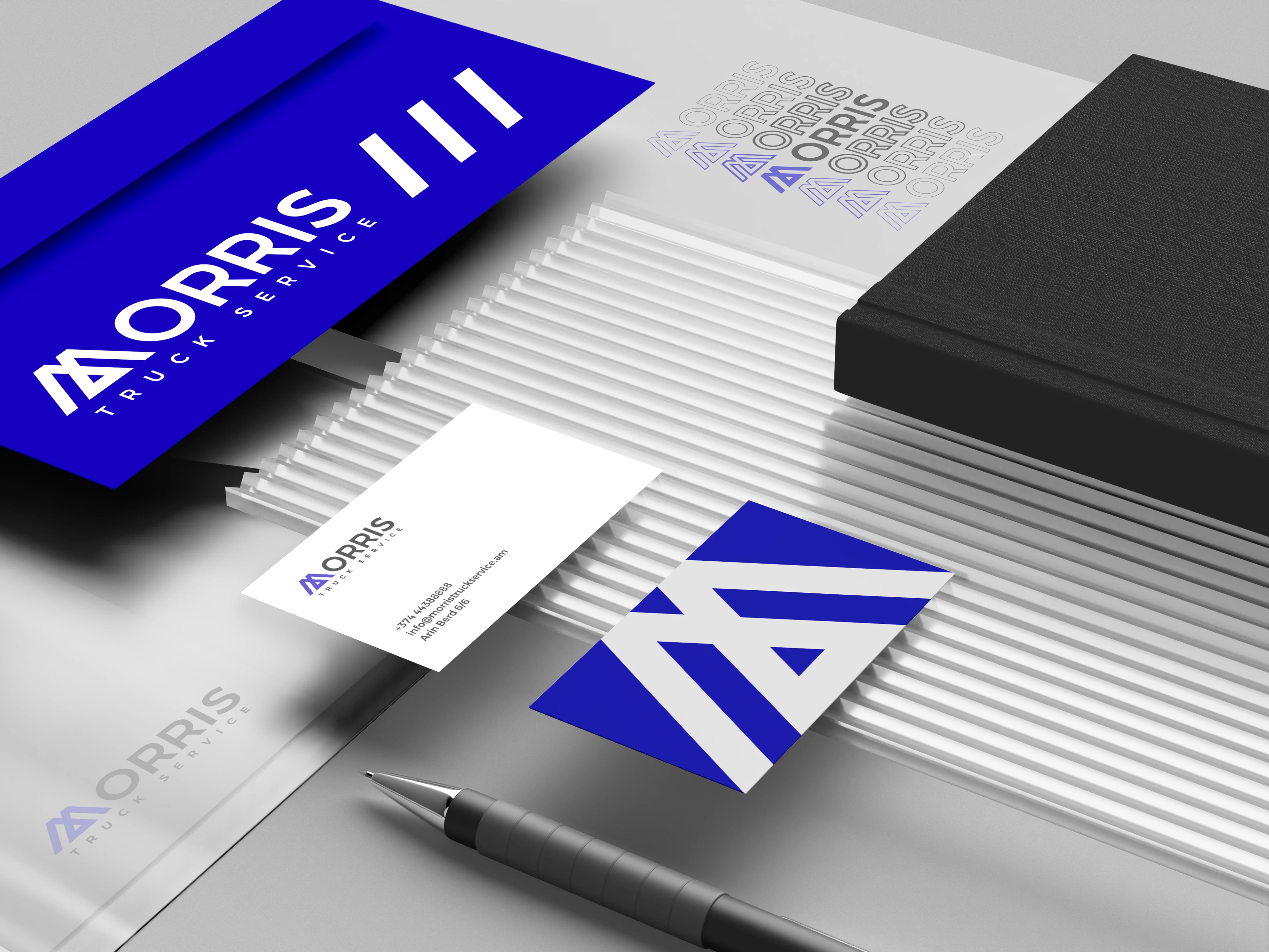 Morris Truck Service | Logo design Branding Identity — Изображение №7 — Брендинг на Dprofile