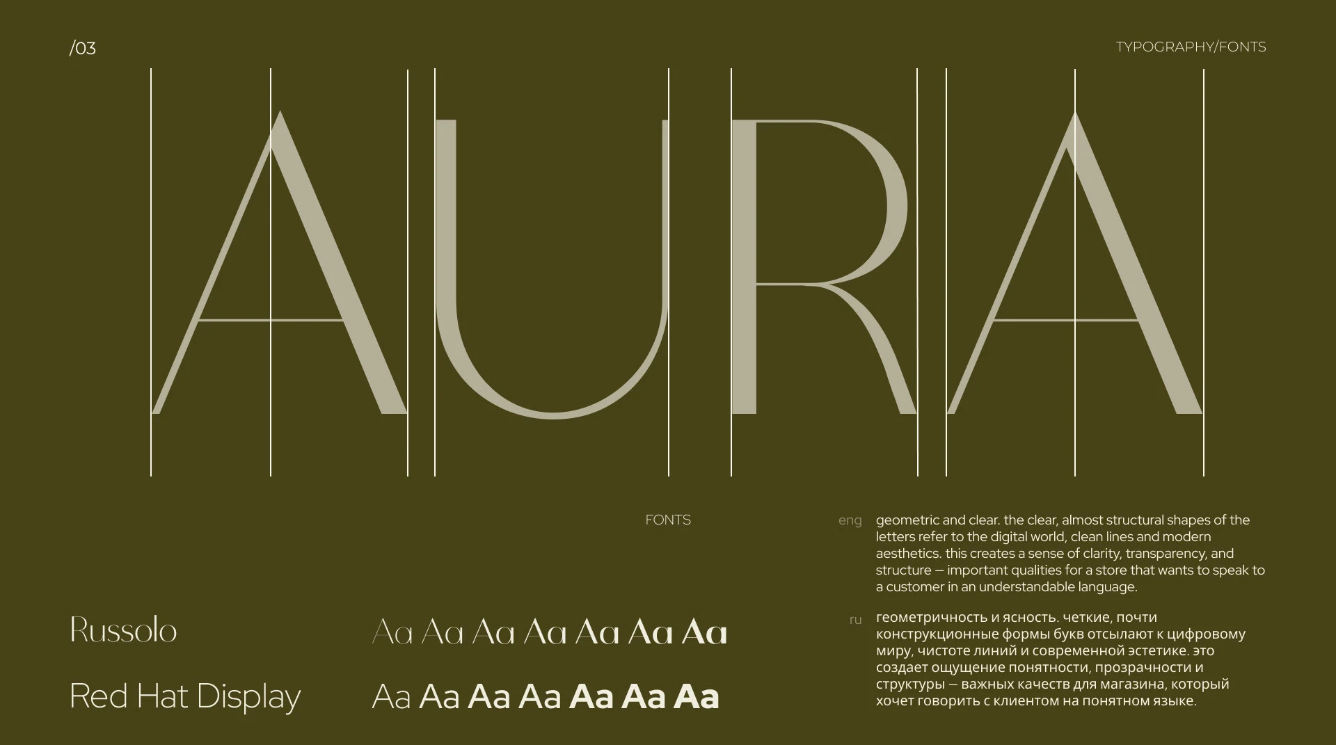 AURA ATELIER Интернет-магазин — Изображение №5 — Интерфейсы на Dprofile